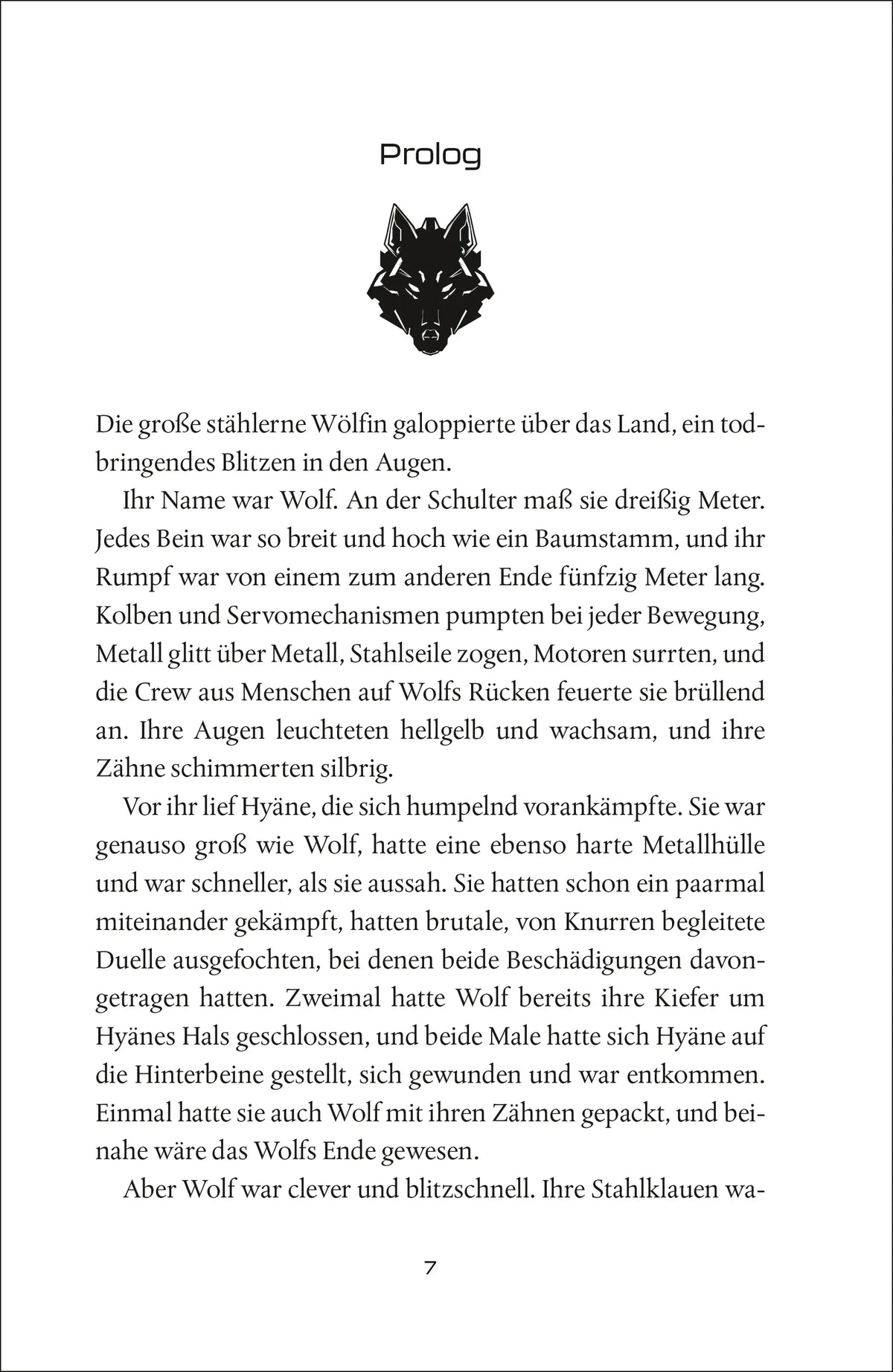 Detailansicht: I am Wolf – Der Kampf der Tierclans (Hardcover)