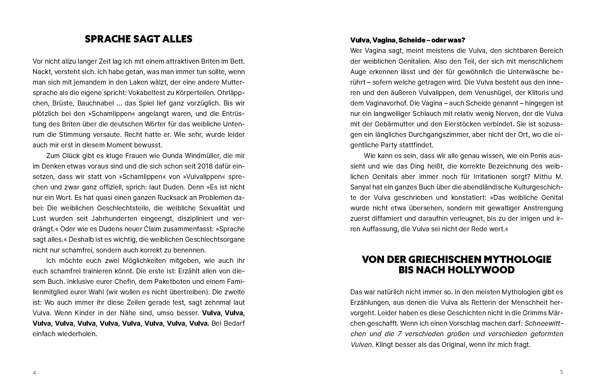 Abbildung von 'I see Vulvas everywhere'