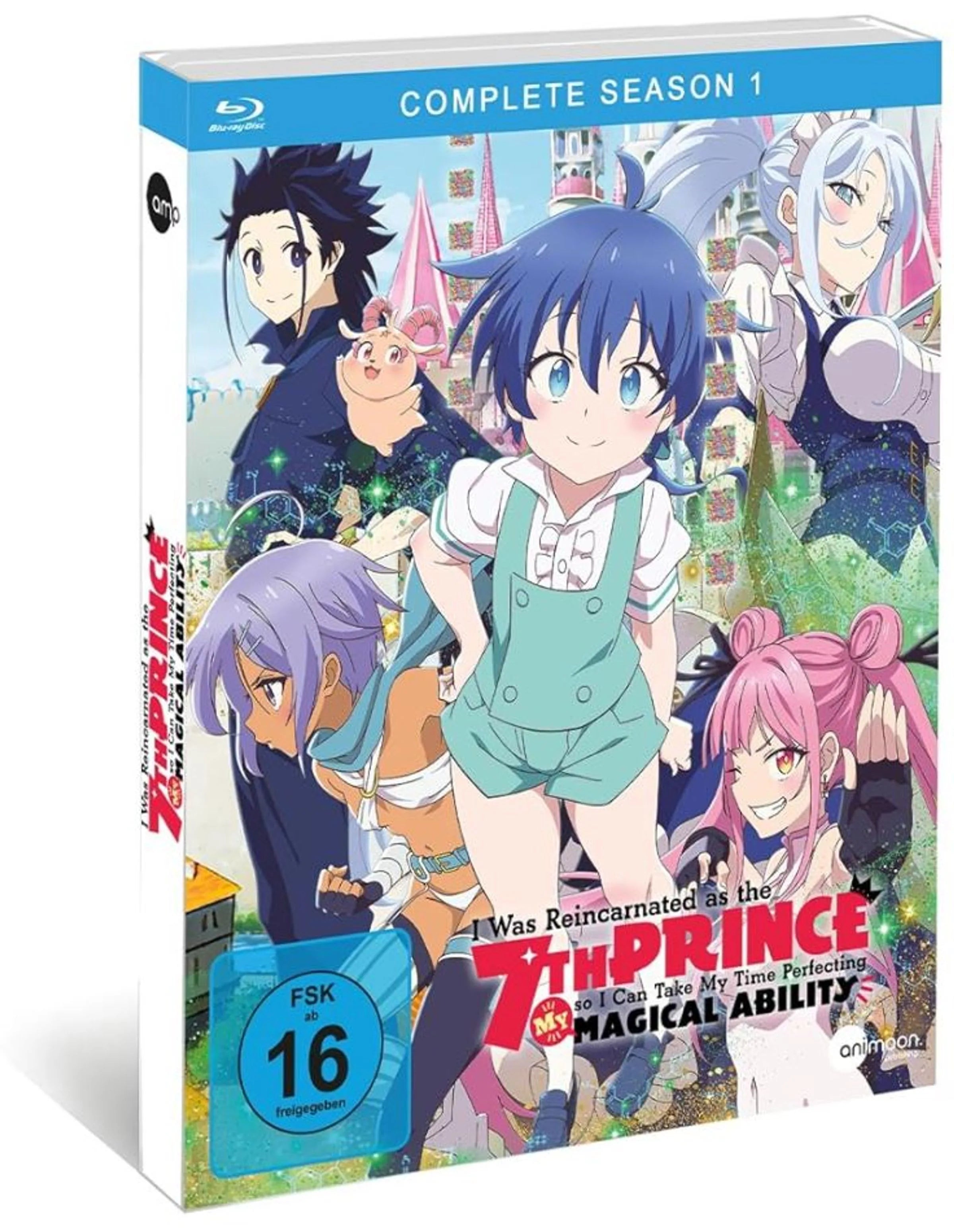 Blu-ray-Cover: I Was Reincarnated as the 7th Prince So I Can Ta