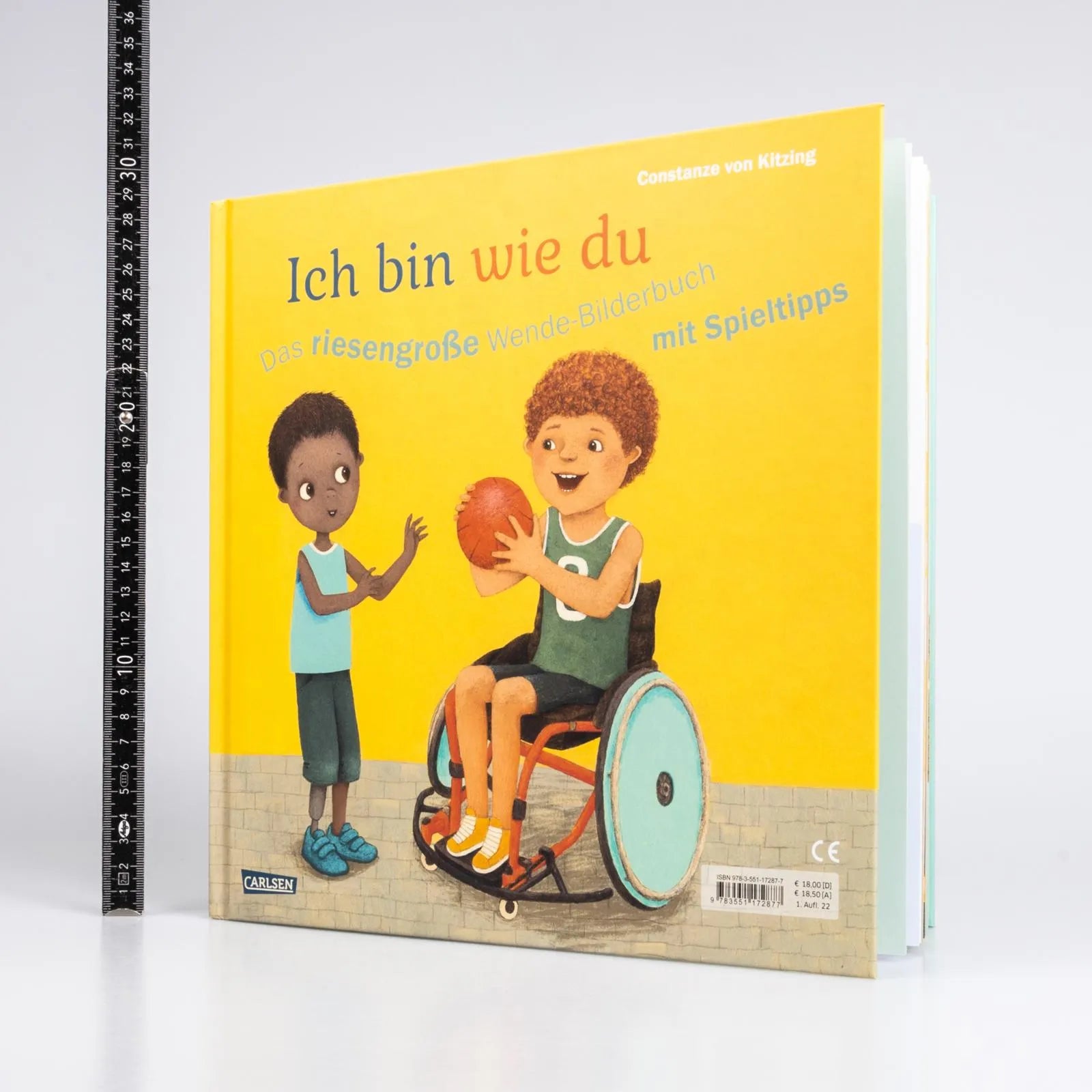 Constanze von Kitzing - Ich bin anders als du – Ich bin wie du: Das riesengroße Wende-Bilderbuch mit Spieltipps