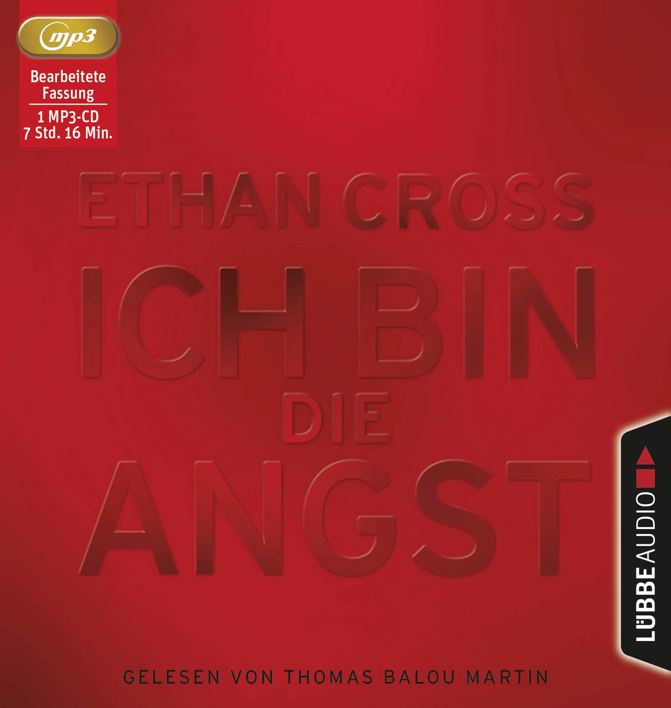 Buchcover von 'Ich bin die Angst' - Hörbuch (CD) von Ethan Cross