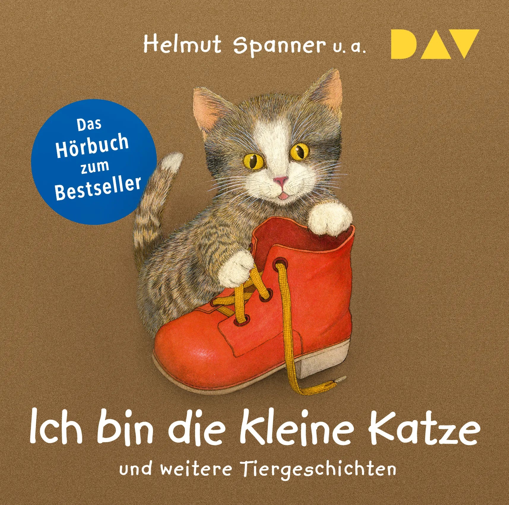 Buchcover von 'Ich bin die kleine Katze und weitere Tiergeschichten' - Hörbuch (CD) von Helmut Spanner