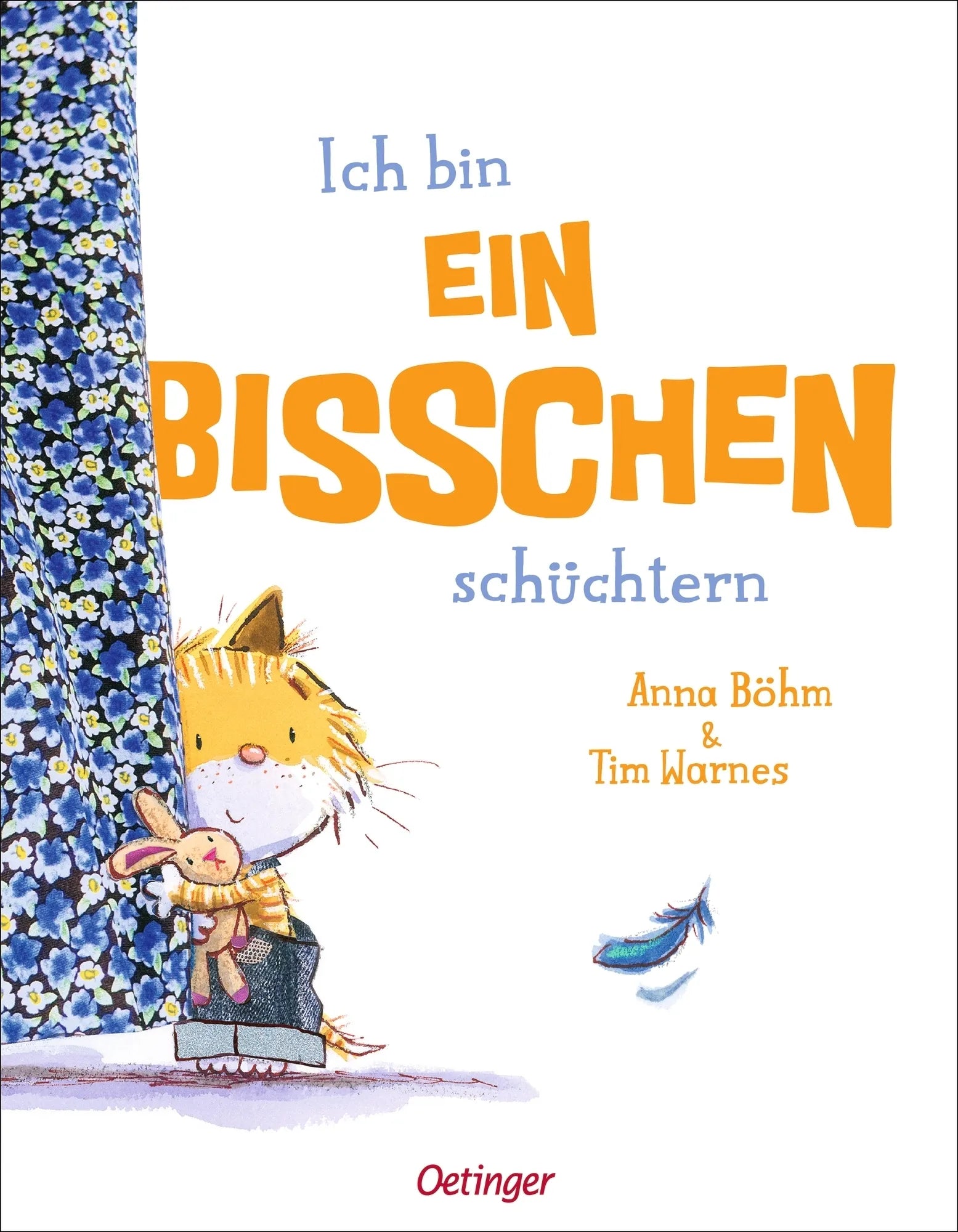 Buchcover von 'Ich bin ein bisschen schüchtern' - Gebundene Ausgabe von Anna Böhm