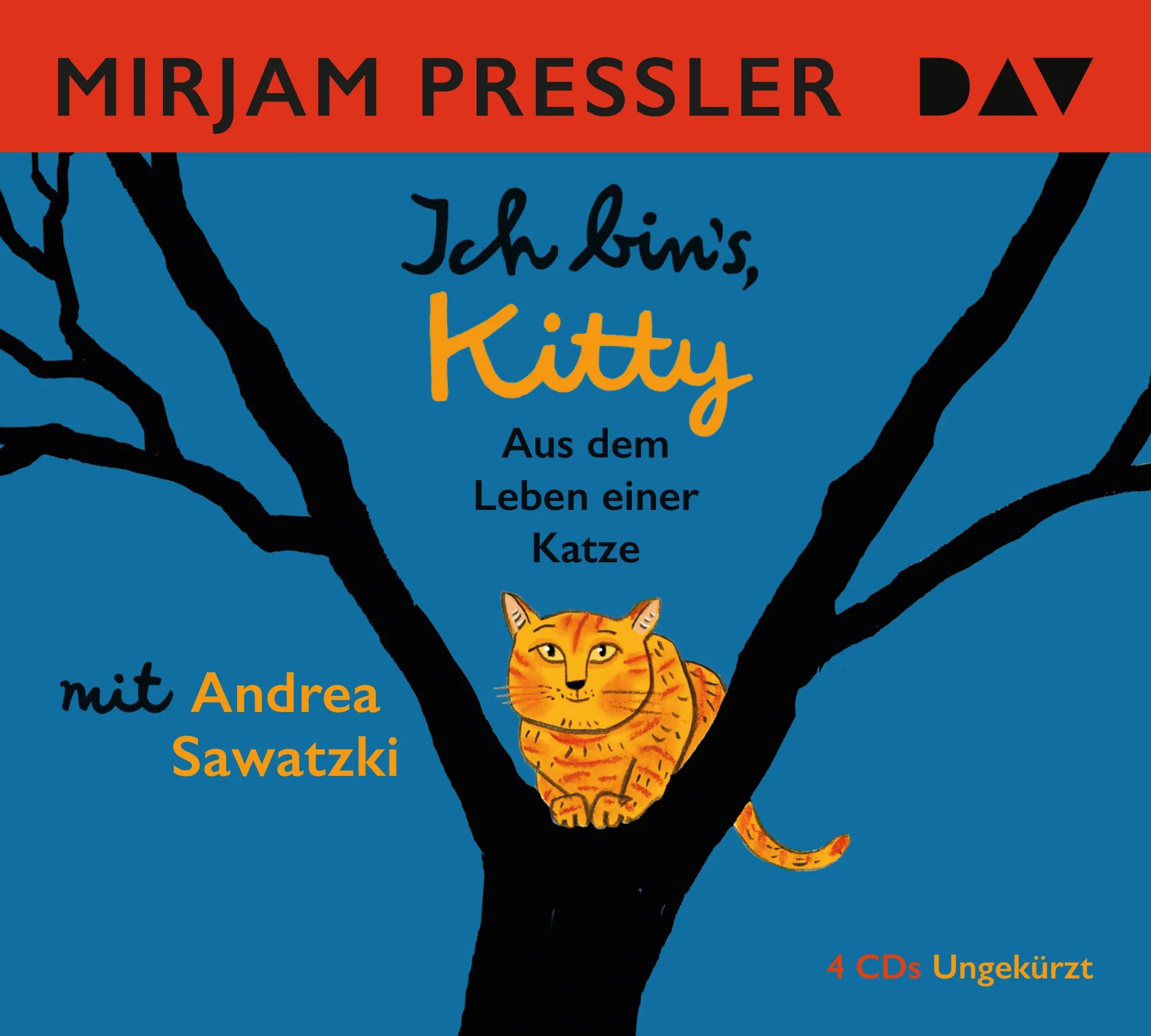 Buchcover von 'Ich bin's, Kitty. Aus dem Leben einer Katze' - Hörbuch (CD) von Mirjam Pressler