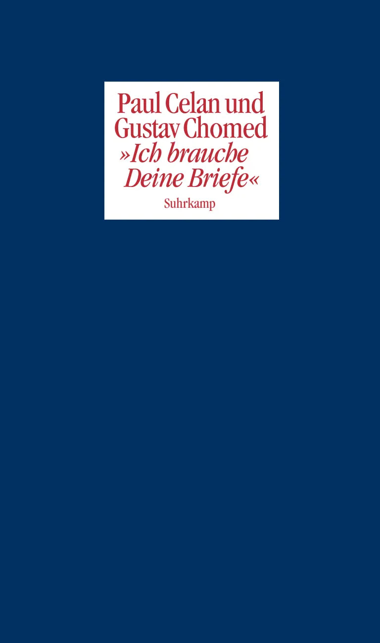 Buchcover von '»Ich brauche Deine Briefe«' - Taschenbuch von Paul Celan