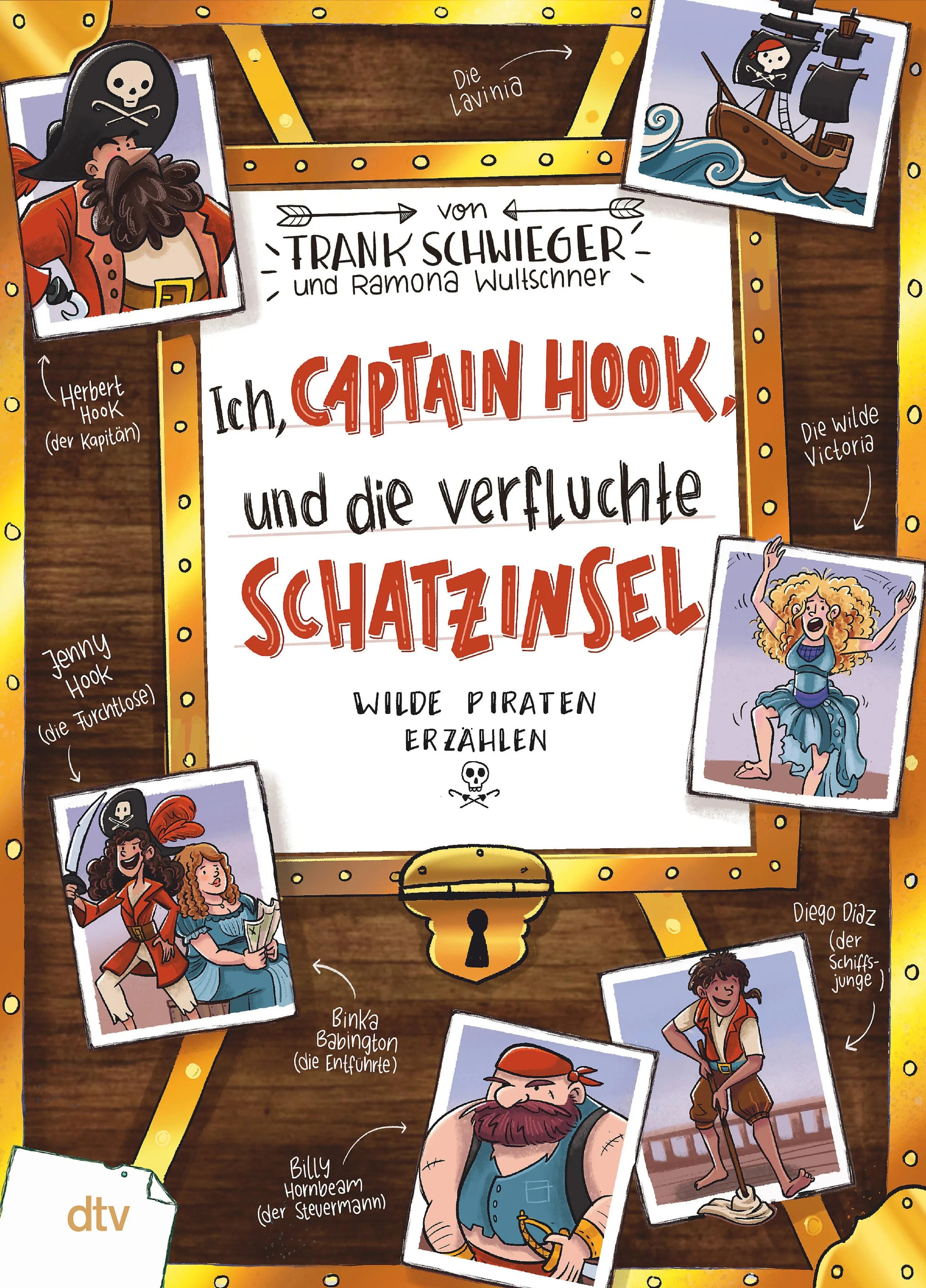 Cover: Ich, Captain Hook, und die verfluchte Schatzinsel – Wilde Piraten erzählen (E-Book) von Frank Schwieger