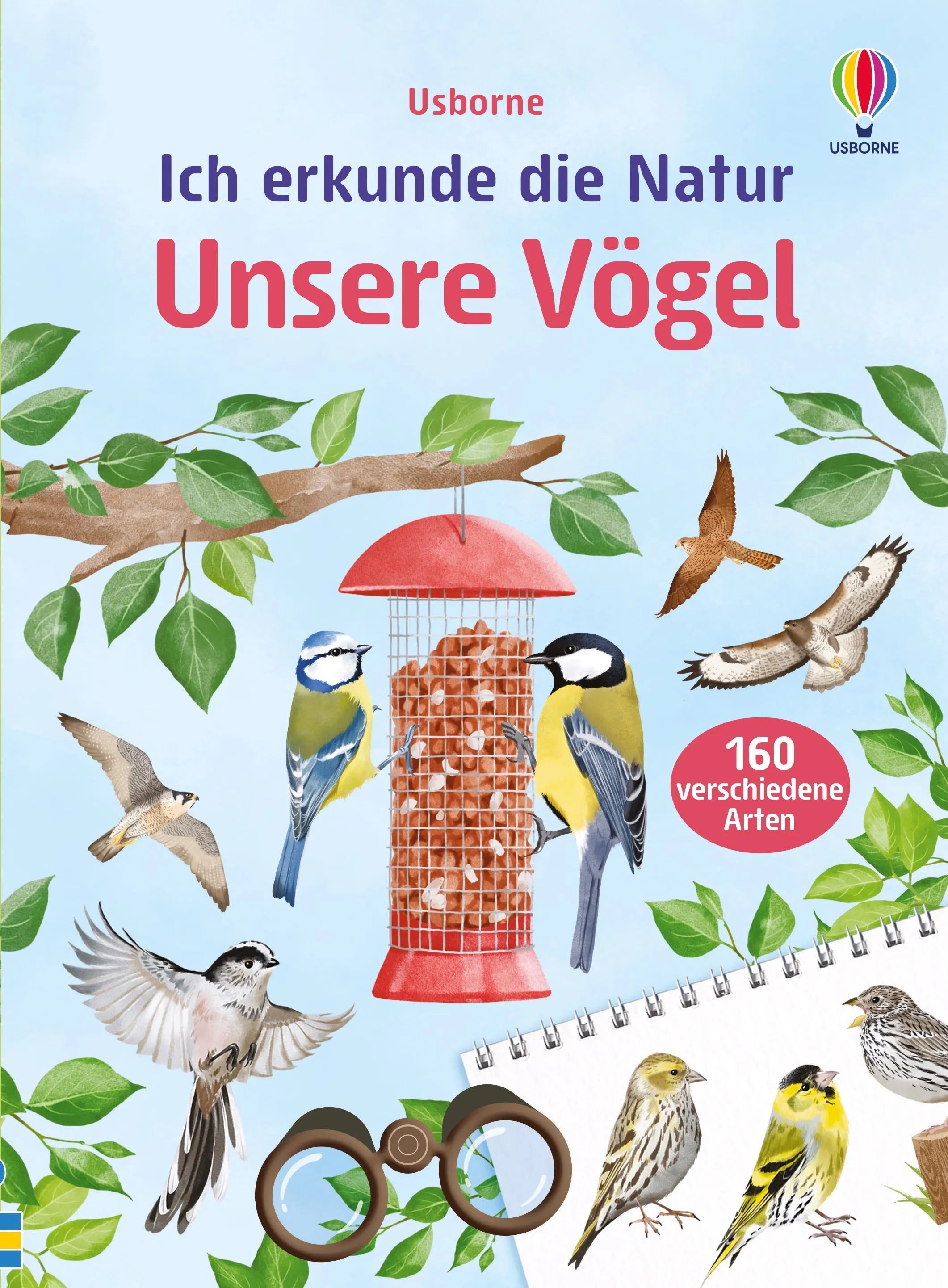 Buchcover von 'Ich erkunde die Natur: Unsere Vögel' - Taschenbuch von Simon Tudhope