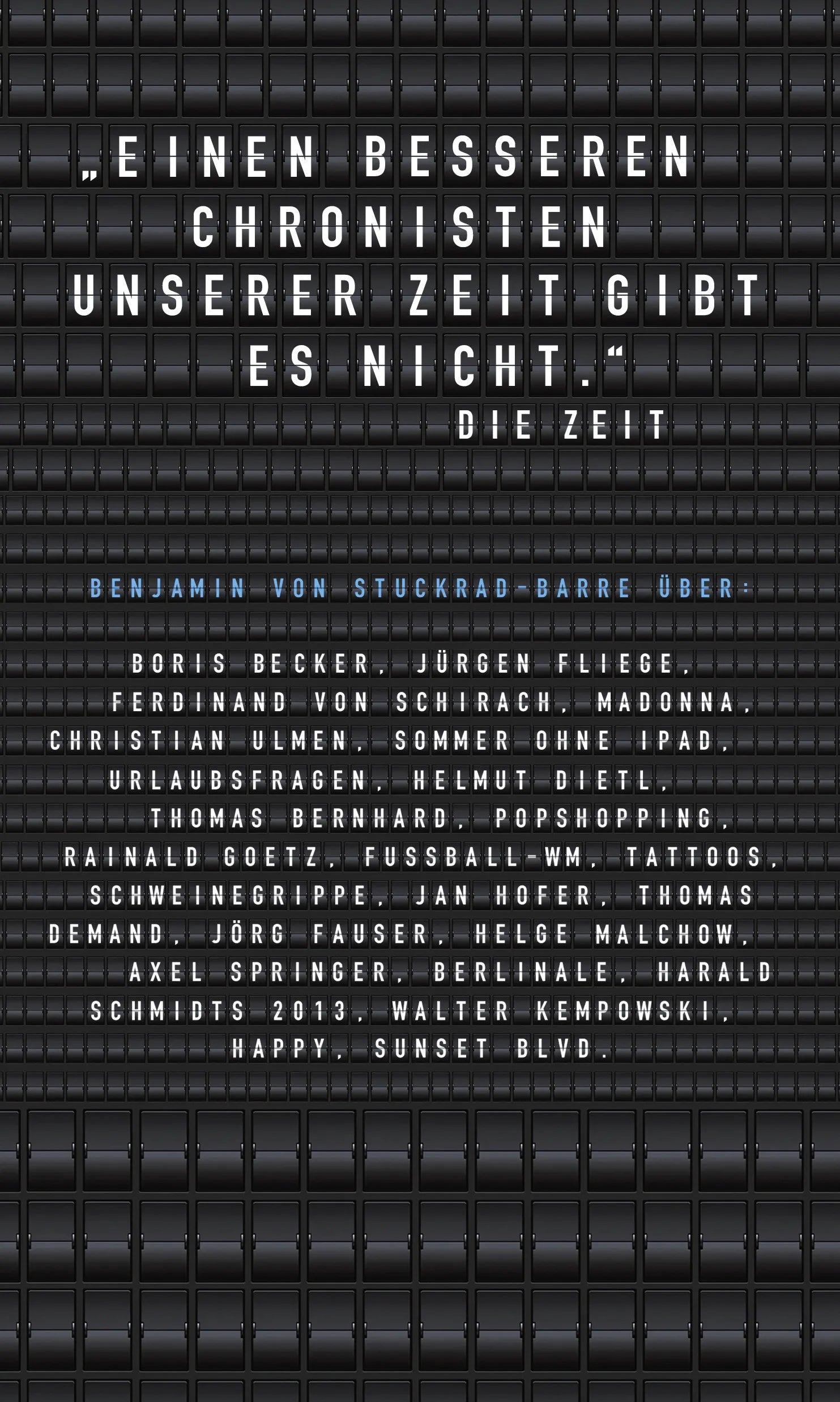 Buchrückseite von 'Ich glaub, mir geht's nicht so gut, ich muss mich mal irgendwo hinlegen' mit Klappentext - Gebundene Ausgabe