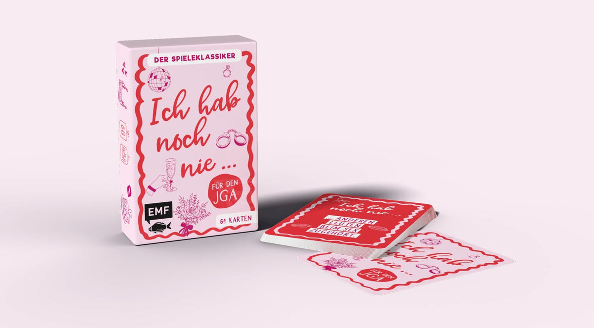 Kartenspiel: Ich hab noch nie ... – für den Junggesellinnenabschied – Ansicht