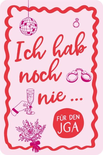 Kartenspiel: Ich hab noch nie ... – für den Junggesellinnenabschied – Ansicht