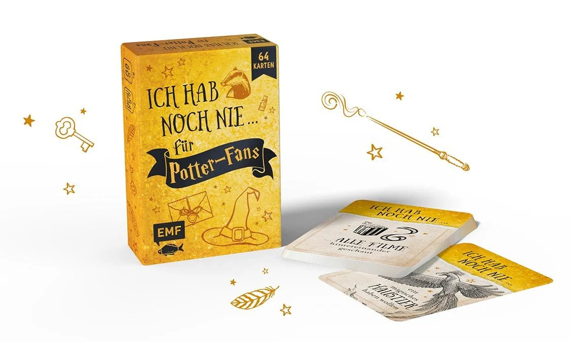 Kartenspiel: Ich hab noch nie ... für Harry Potter-Fans – Ansicht