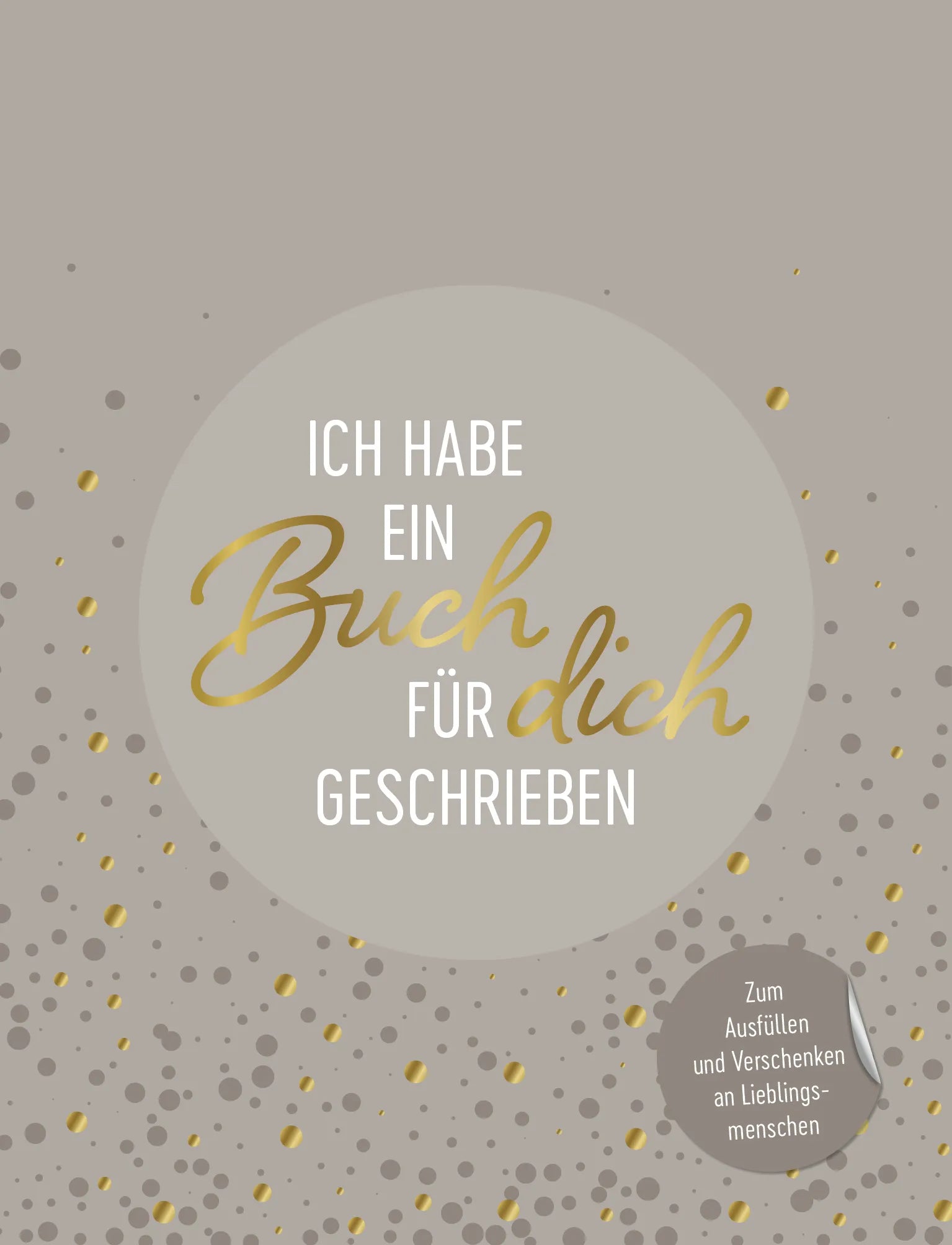 Buchcover von 'Ich habe ein Buch für dich geschrieben' - Gebundene Ausgabe von Emma Sonnefeldt
