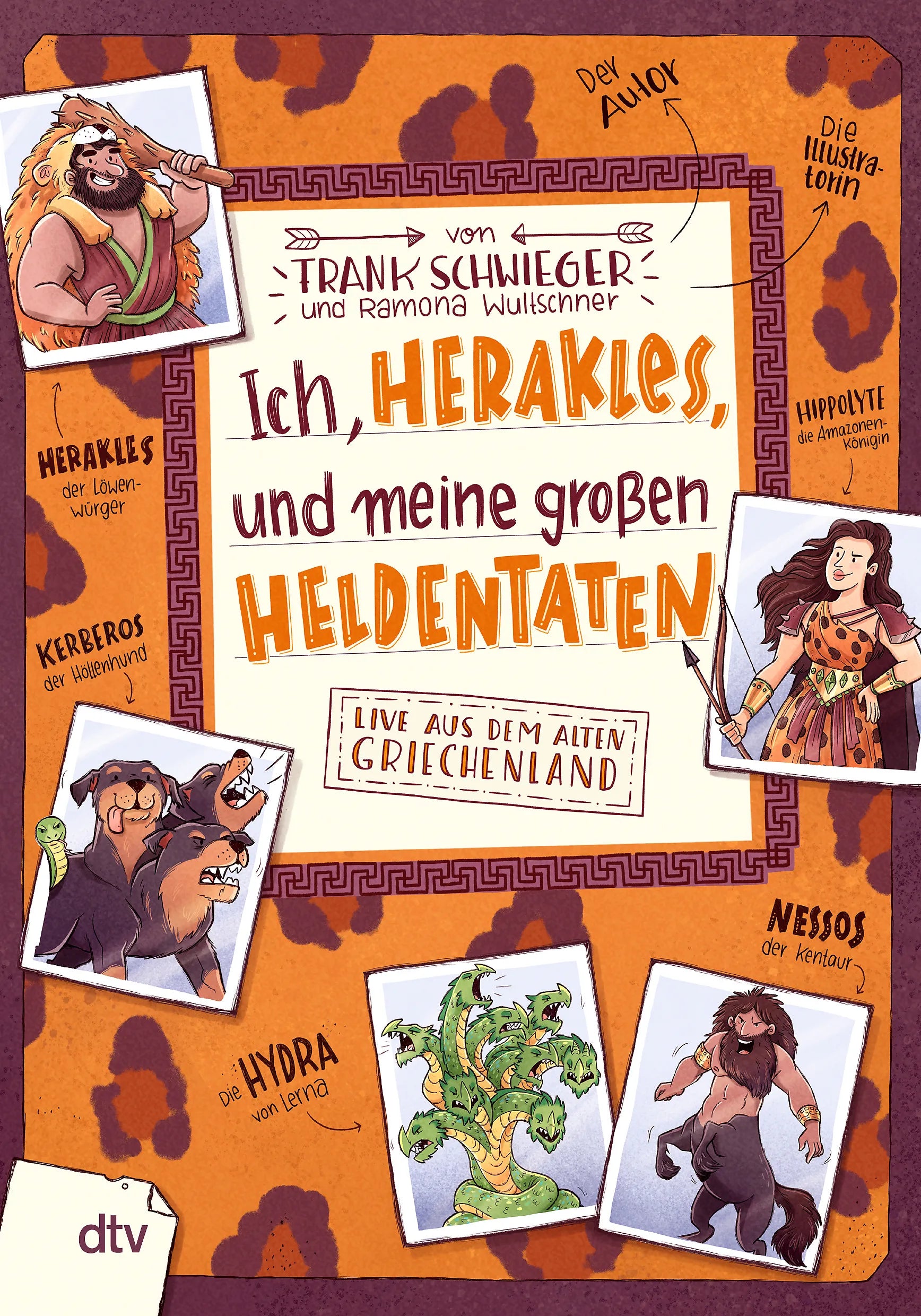 Cover: Ich, Herakles, und meine großen Heldentaten – Live aus dem alten Griechenland (Taschenbuch) von Frank Schwieger