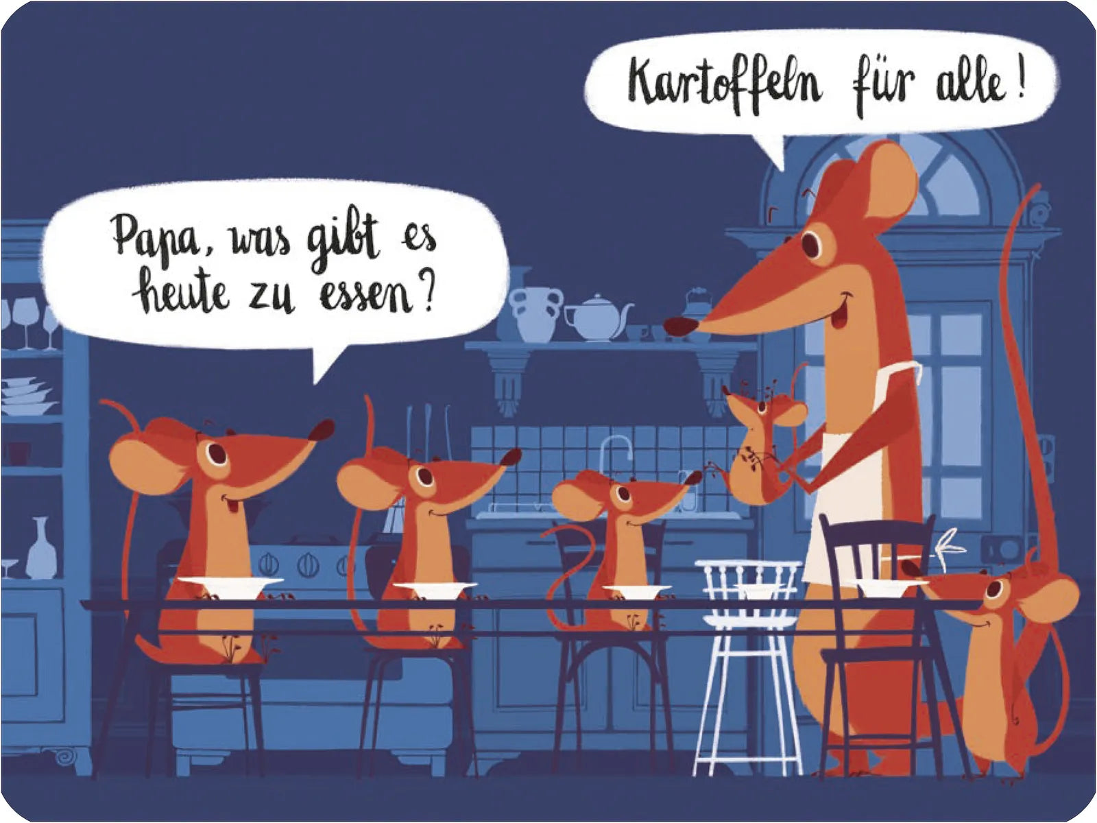Detailansicht: Ich, ich, ich! Fünf Mäuse haben Hunger (Hardcover)
