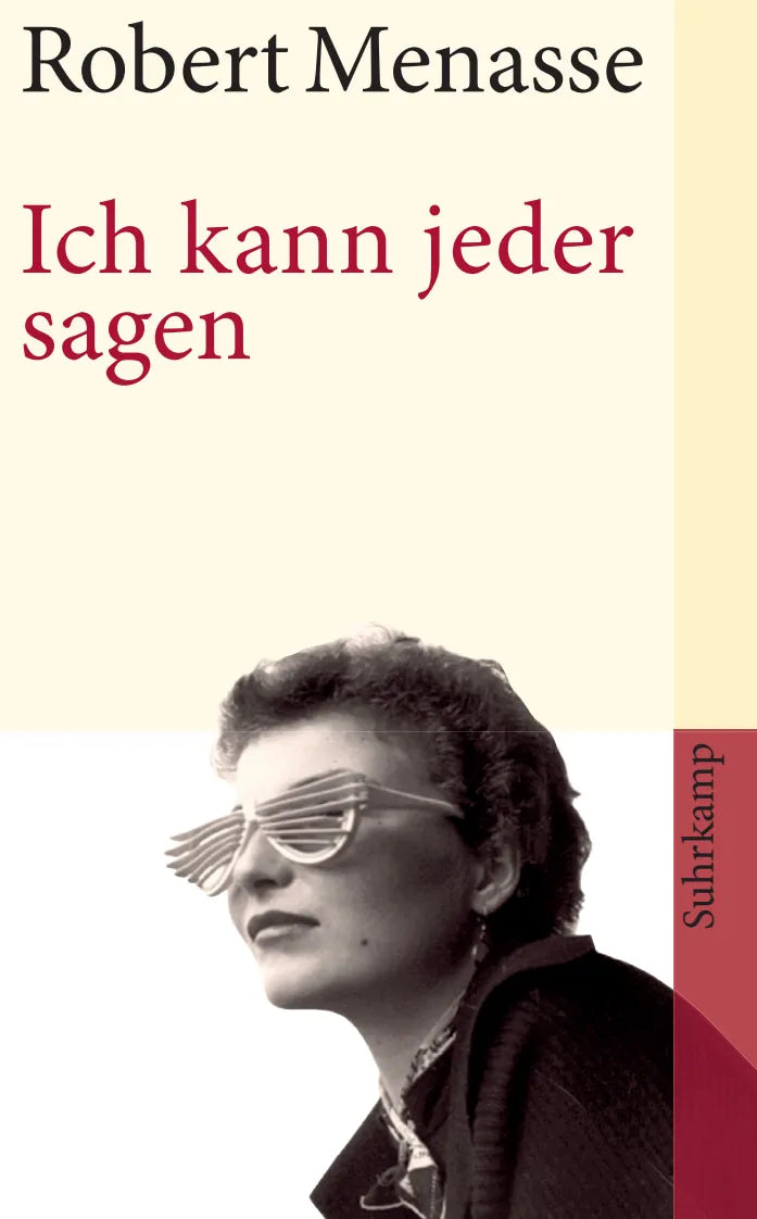 Buchcover von 'Ich kann jeder sagen' - Taschenbuch von Robert Menasse
