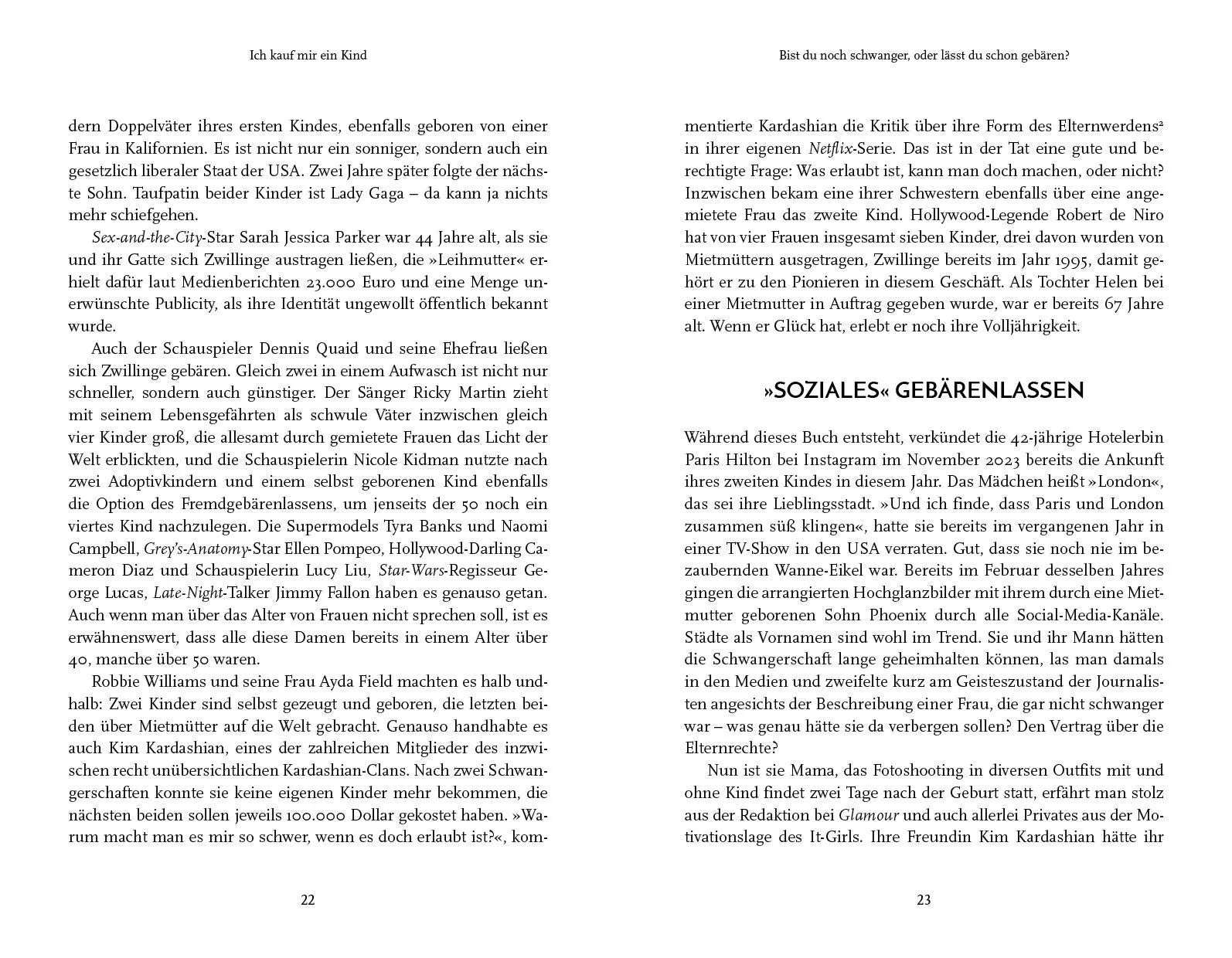 Innenansicht von 'Ich kauf mir ein Kind' - Taschenbuch