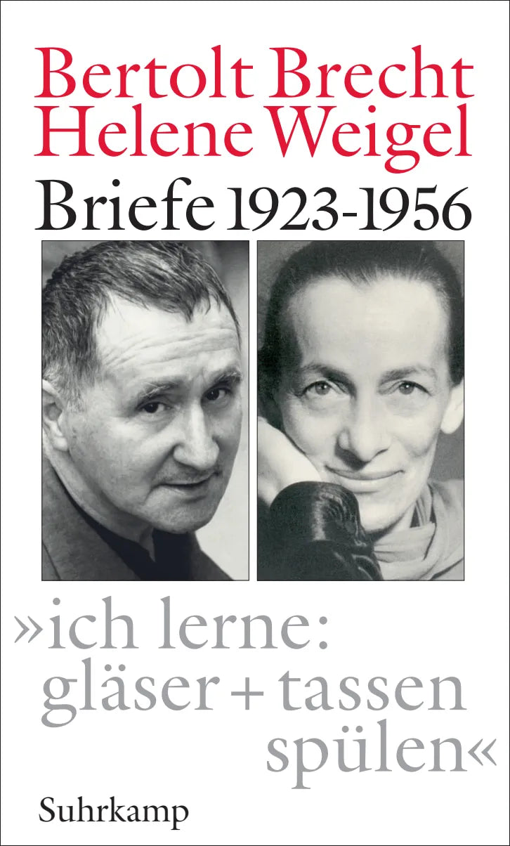 Buchcover von '»ich lerne: gläser + tassen spülen«' - Gebundene Ausgabe von Bertolt Brecht