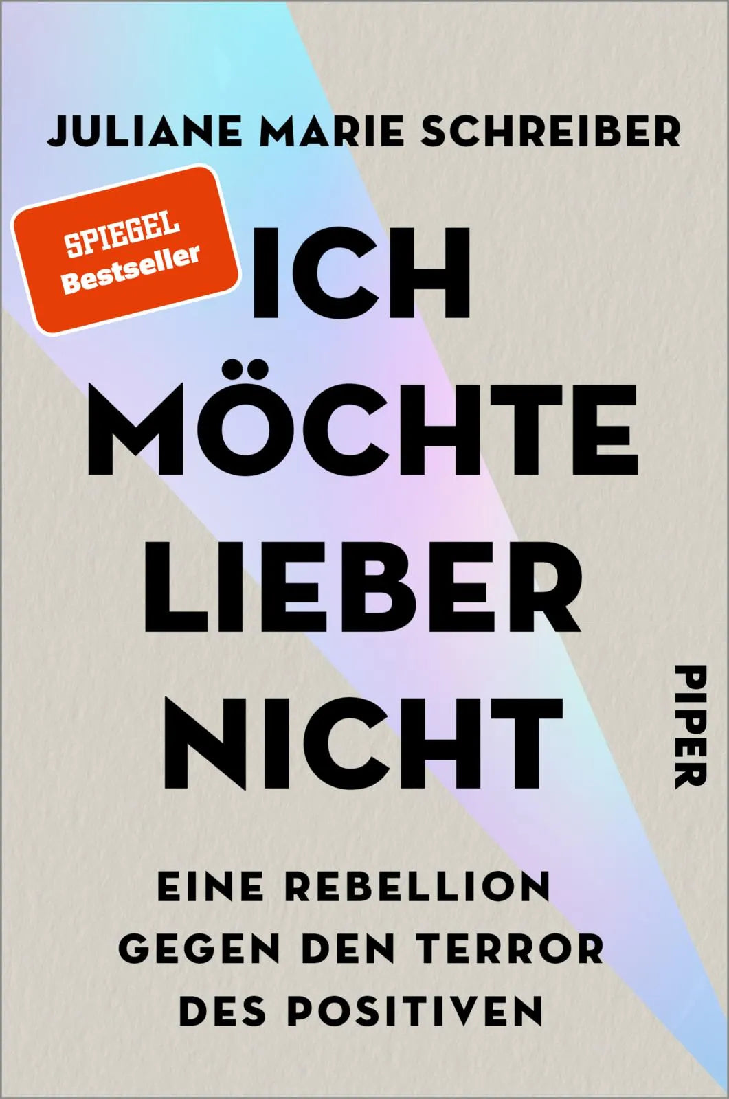 Buchcover von 'Ich möchte lieber nicht' - Paperback von Juliane Marie Schreiber
