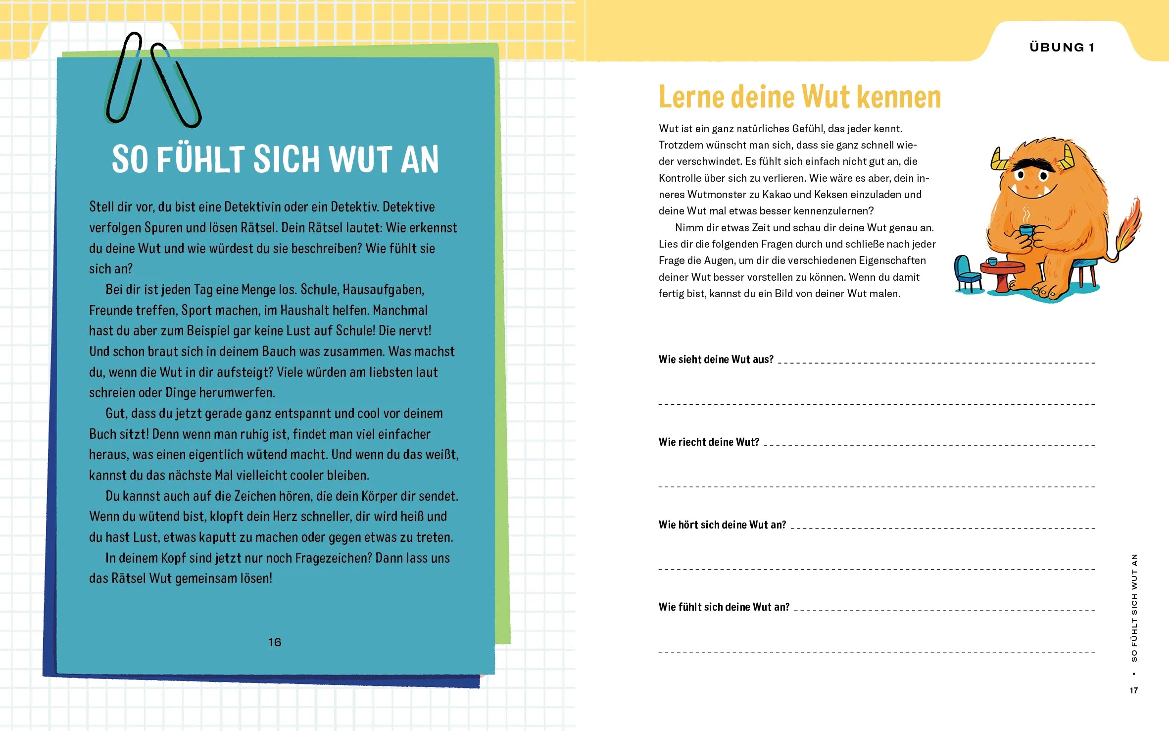 Innenansicht von 'Ich muss nicht wütend sein' - Taschenbuch