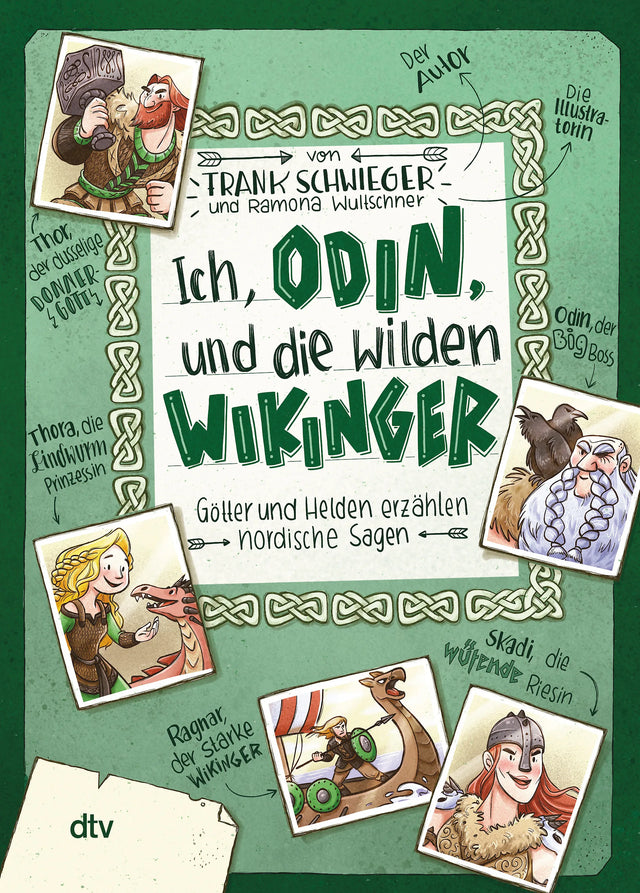 Buchcover von 'Ich, Odin, und die wilden Wikinger – Götter und Helden erzählen nordische Sagen' - Gebundene Ausgabe von Frank Schwieger