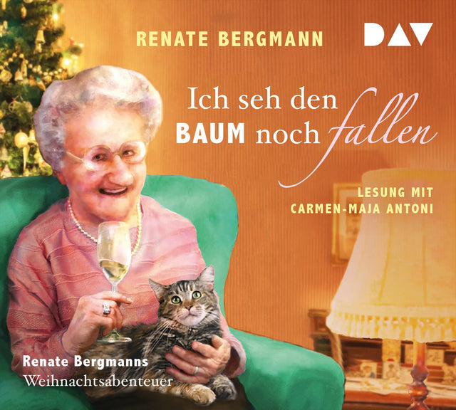 Buchcover von 'Ich seh den Baum noch fallen. Renate Bergmanns Weihnachtsabenteuer' - Hörbuch (CD) von Renate Bergmann