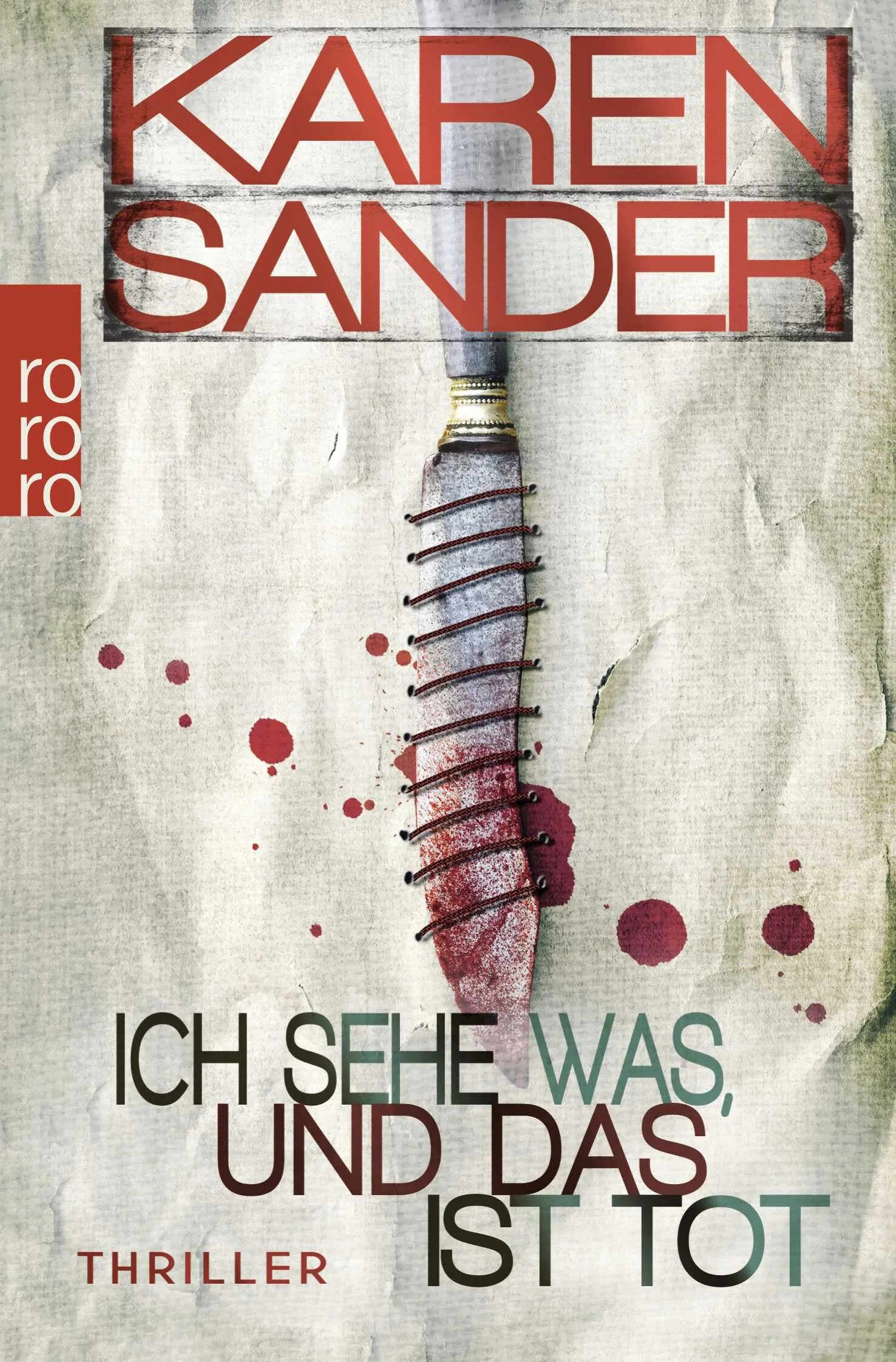Buchcover von 'Ich sehe was, und das ist tot' - Taschenbuch von Karen Sander