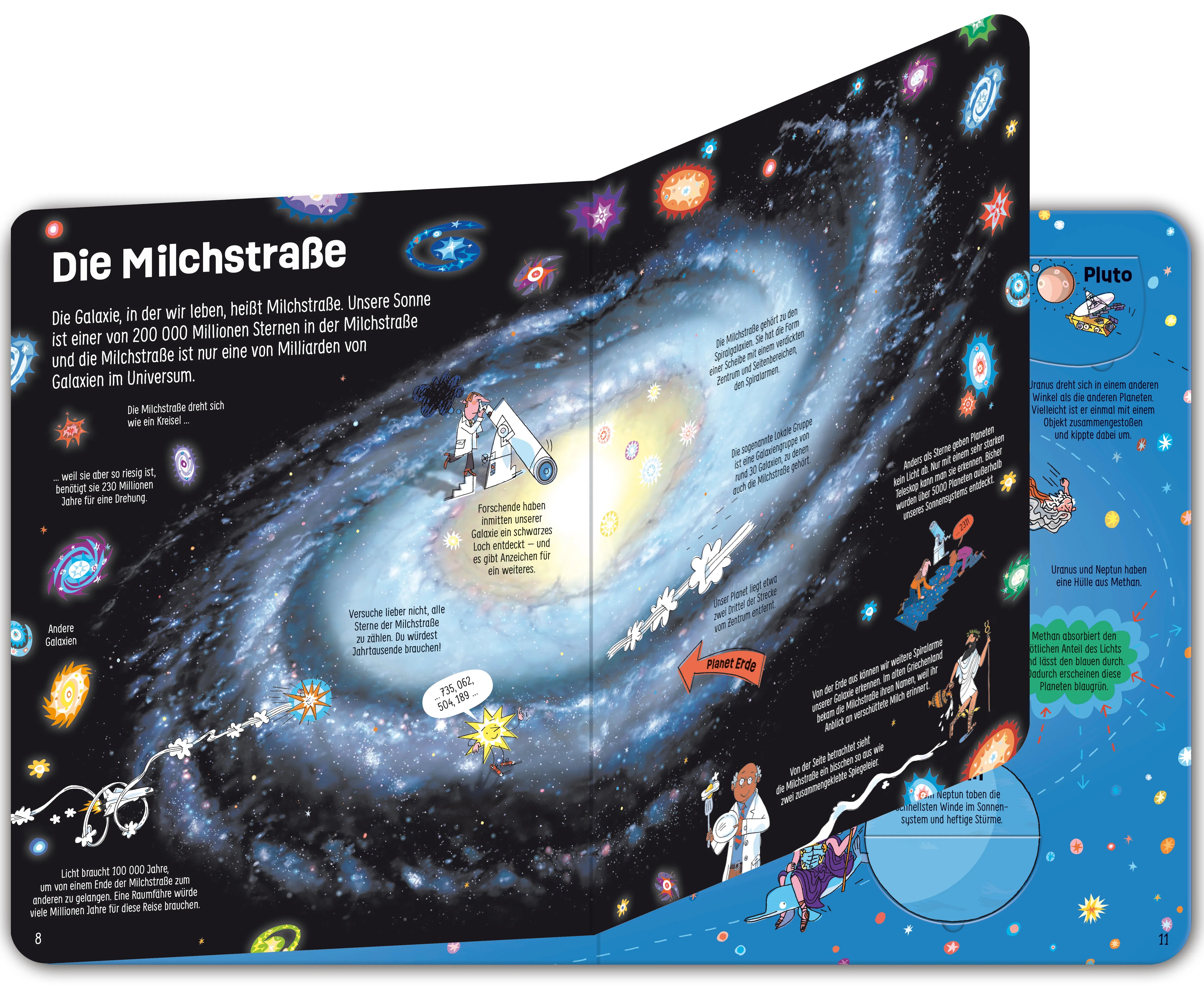 Produktansicht: Ich weiß mehr! Abenteuer Weltraum (Gebundene Ausgabe)