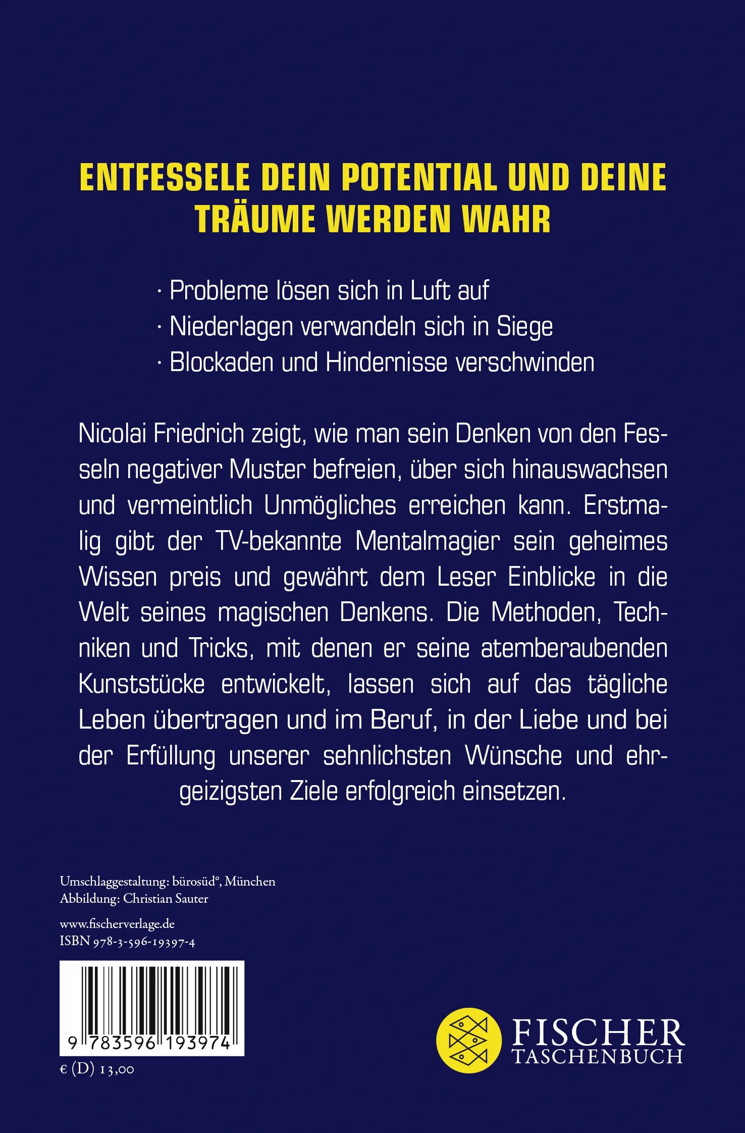 Buchrückseite von 'Ich weiß, was in dir steckt' mit Klappentext - Taschenbuch