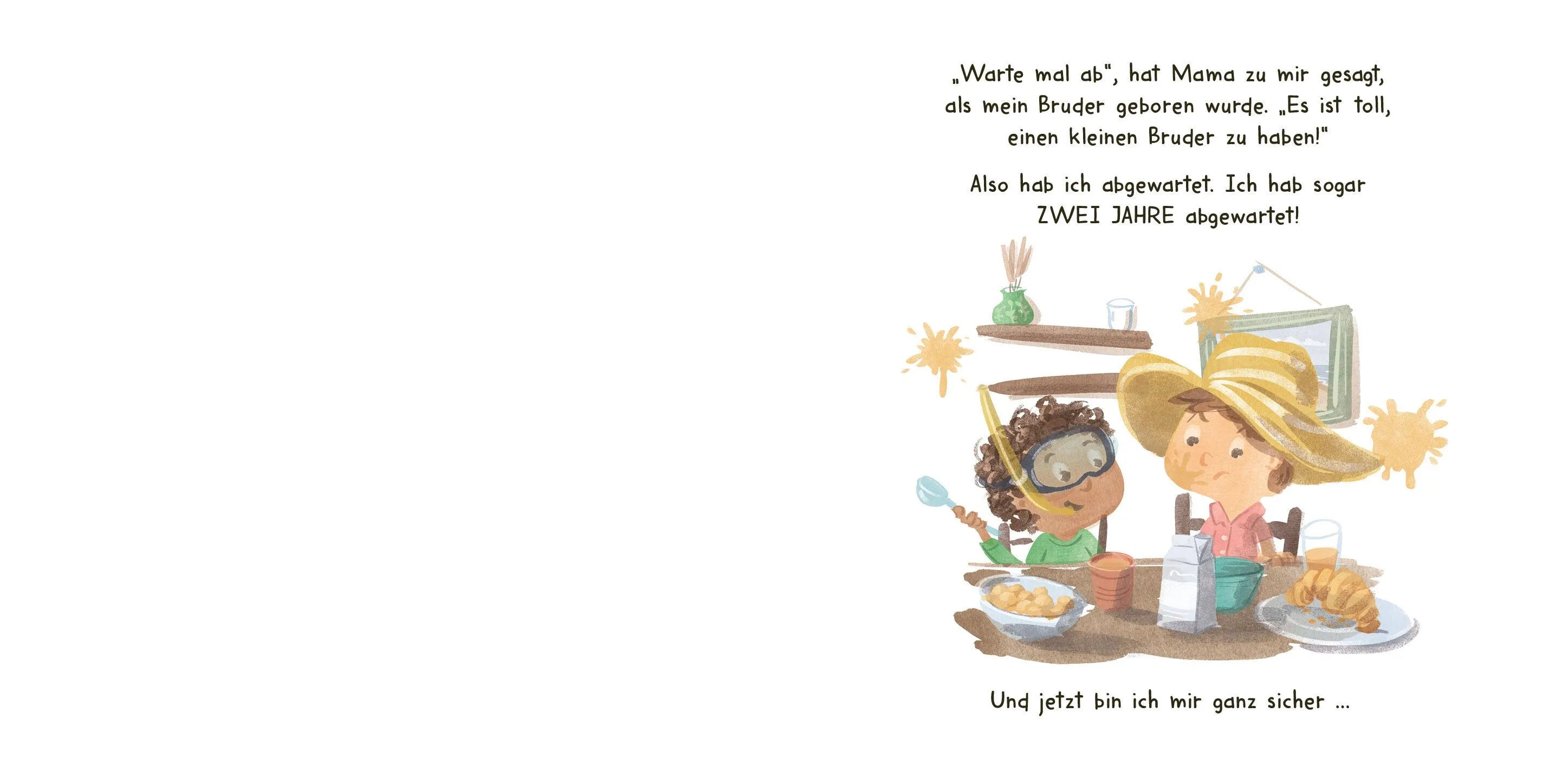 Detailansicht: Ich will doch keinen kleinen Bruder! (Hardcover)