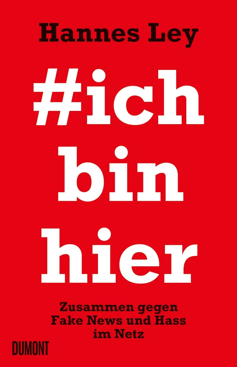 Buchcover von '#ichbinhier' - Gebundene Ausgabe von Hannes Ley