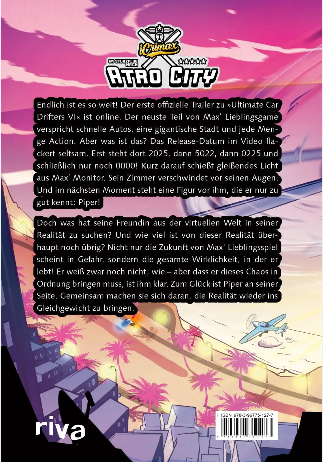 Detailansicht: iCrimax: Im Sturzflug nach Atro City (Hardcover)