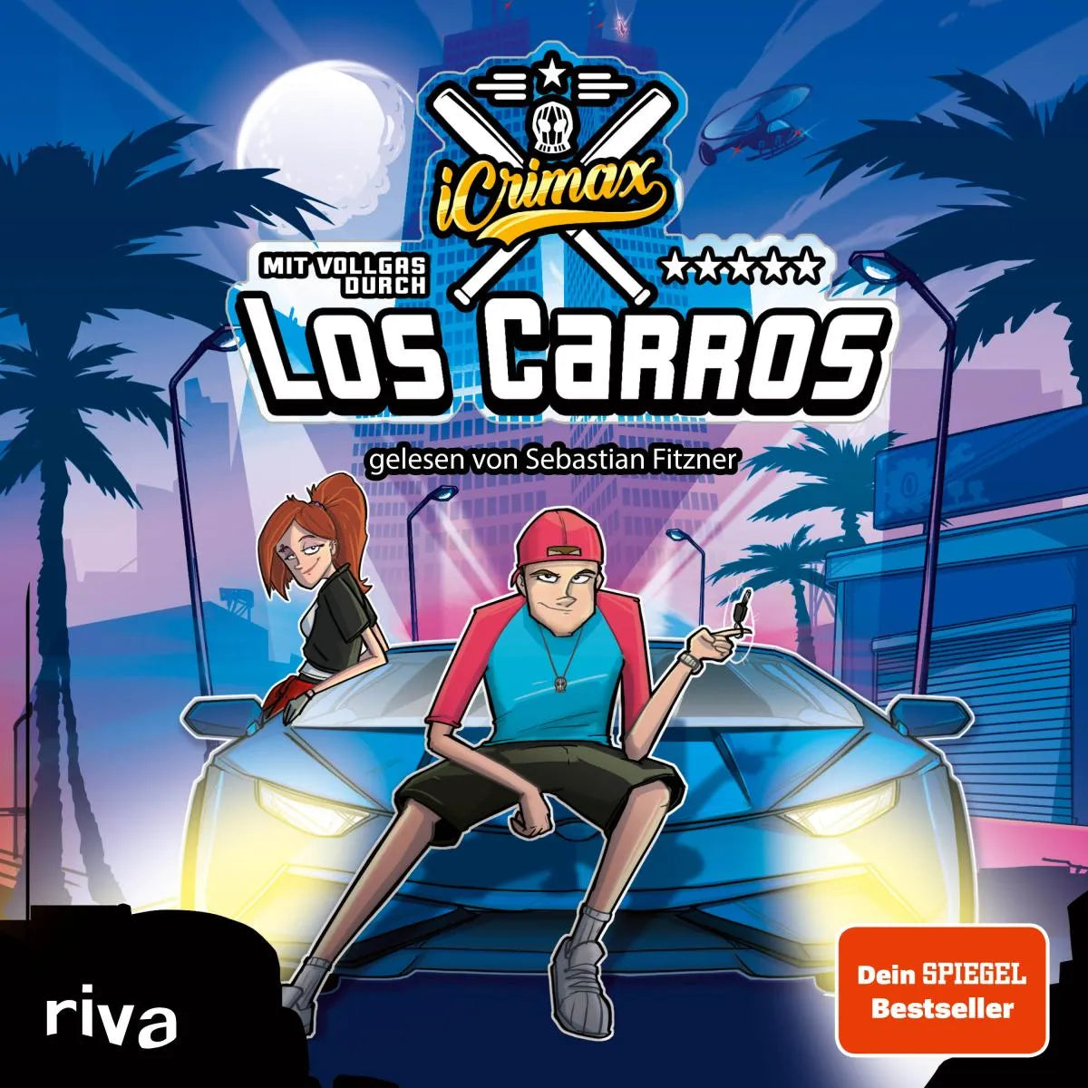 Cover: iCrimax: Mit Vollgas durch Los Carros! (Hörbuch Download) von Fionna iCrimax