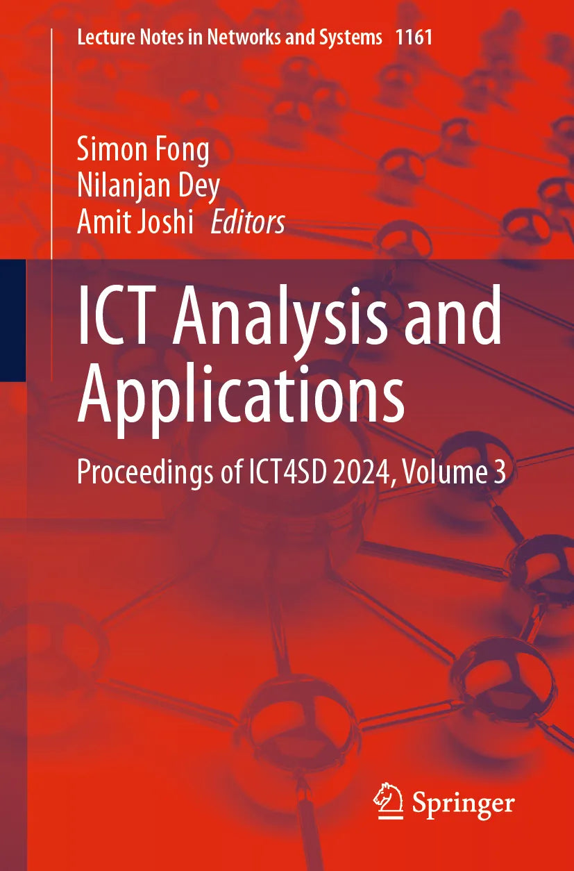 Cover: ICT Analysis and Applications (E-Book)