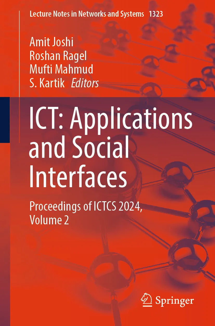 Cover: ICT: Applications and Social Interfaces (E-Book)