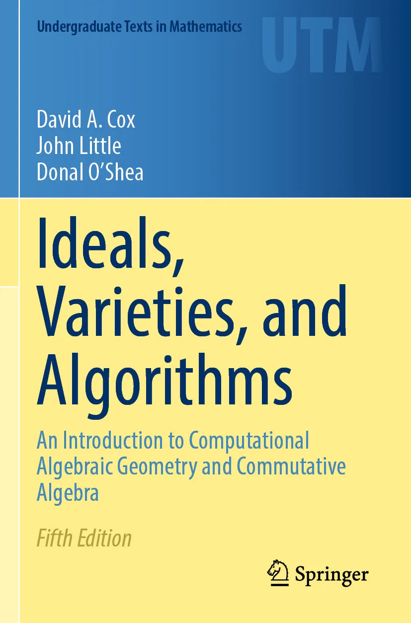 Cover: Ideals, Varieties, and Algorithms (E-Book) von David A. Cox