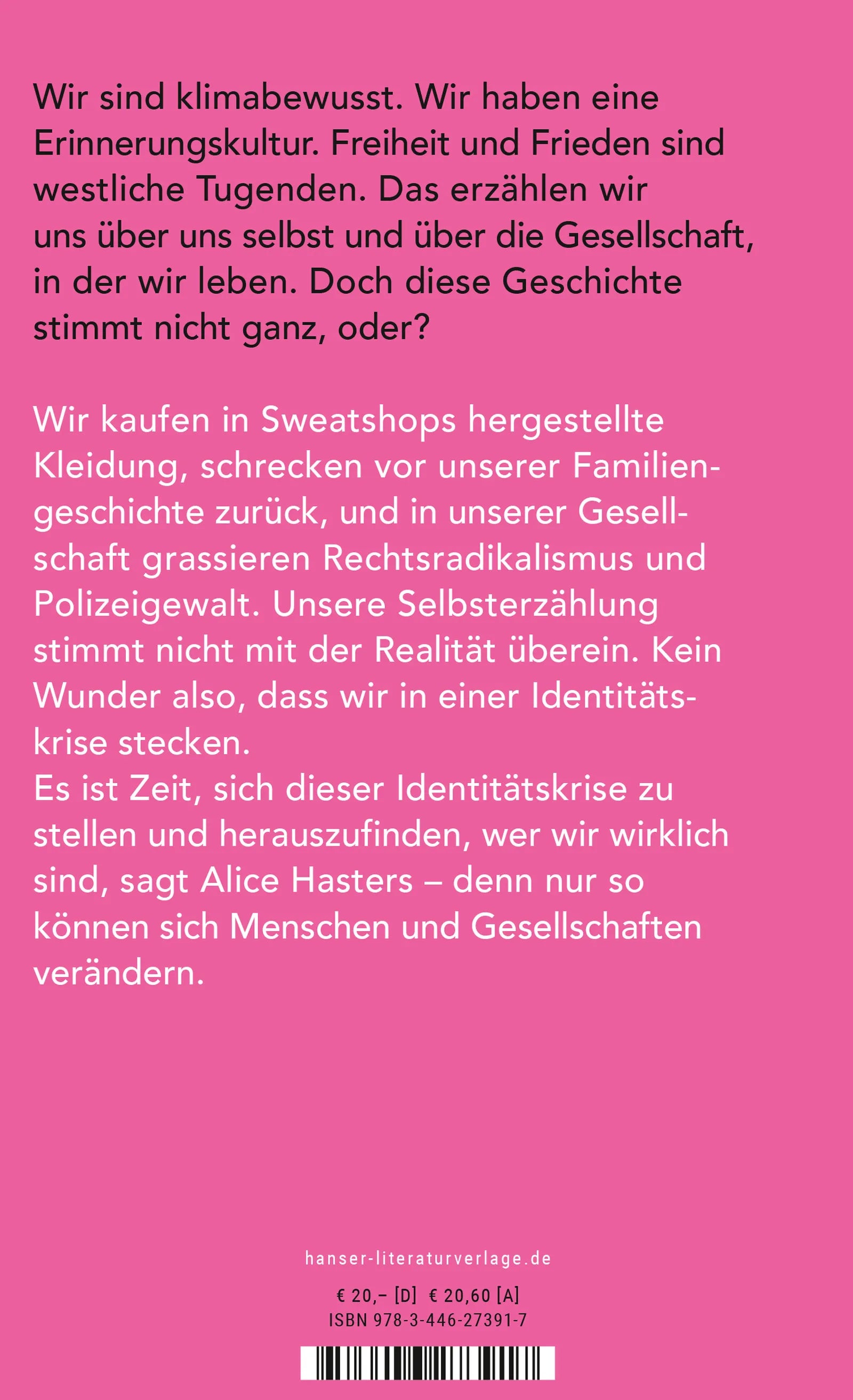 Alice Hasters - Identitätskrise