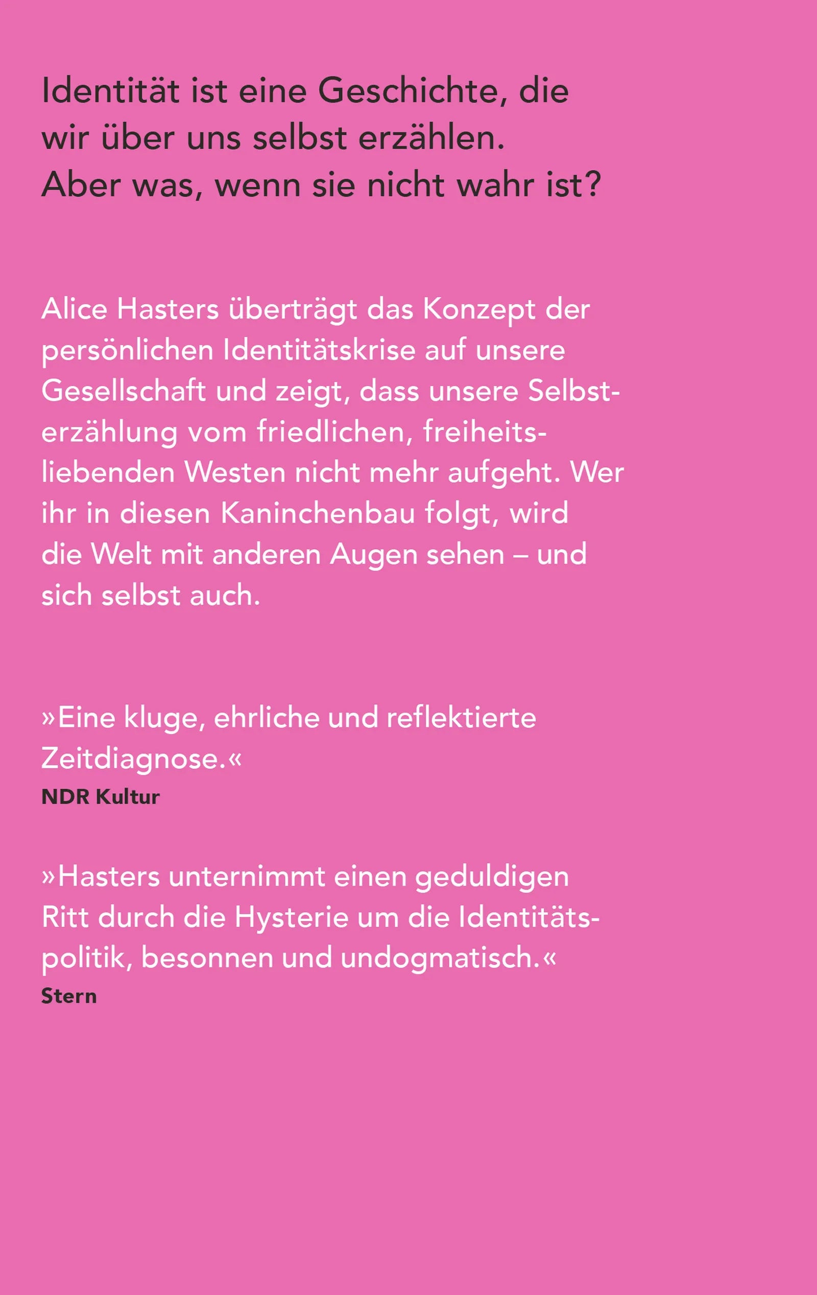 Alice Hasters - Identitätskrise