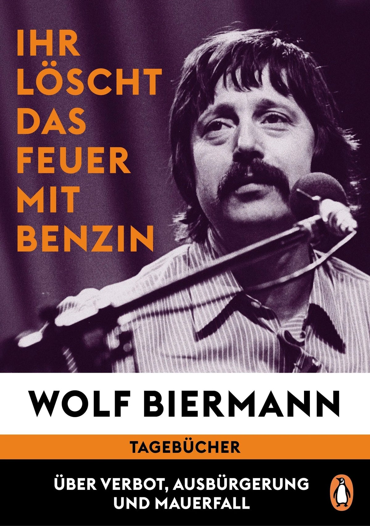 Cover: Ihr löscht das Feuer mit Benzin (Hardcover) von Wolf Biermann
