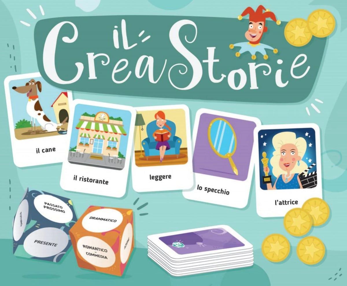 Lernspiel: Il CreaStorie