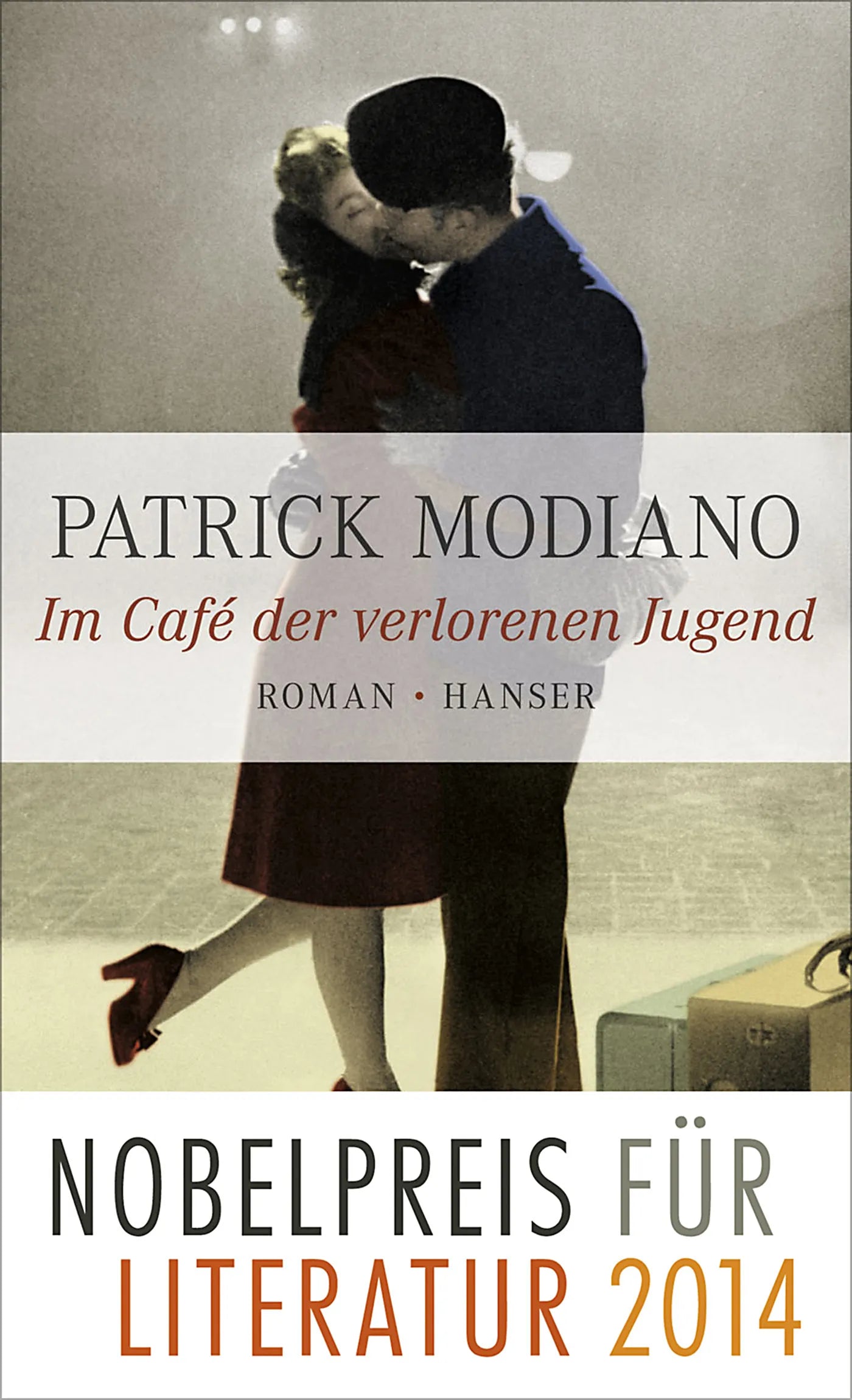 Buchcover von 'Im Café der verlorenen Jugend' - Gebundene Ausgabe von Patrick Modiano
