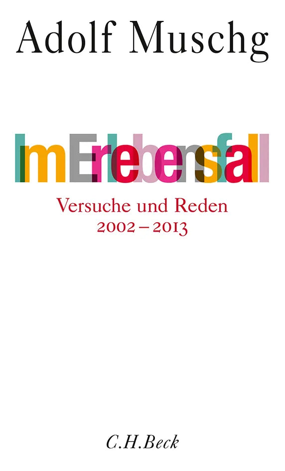 Buchcover von 'Im Erlebensfall' - Gebundene Ausgabe von Adolf Muschg