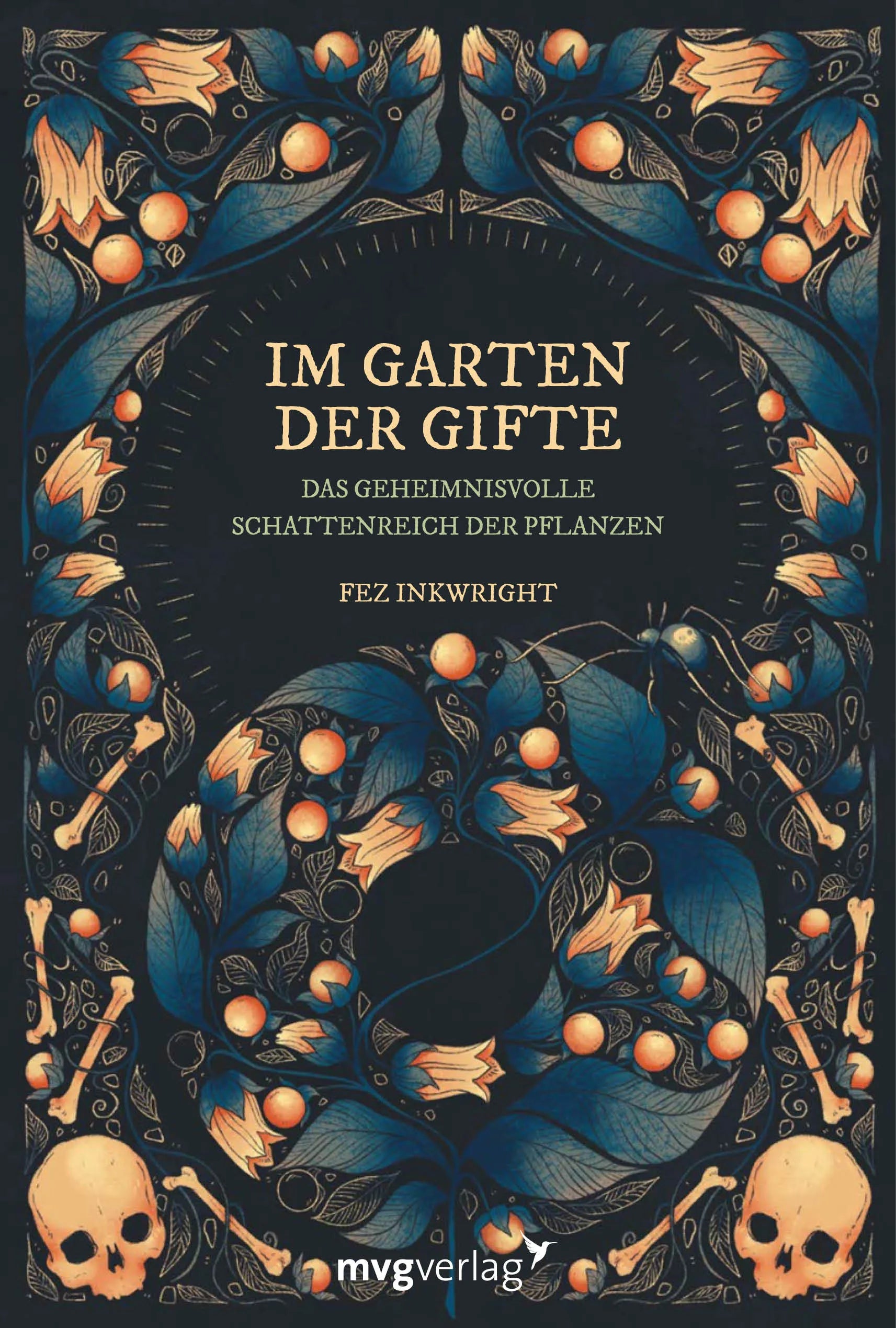 Buchcover von 'Im Garten der Gifte' - Gebundene Ausgabe von Fez Inkwright