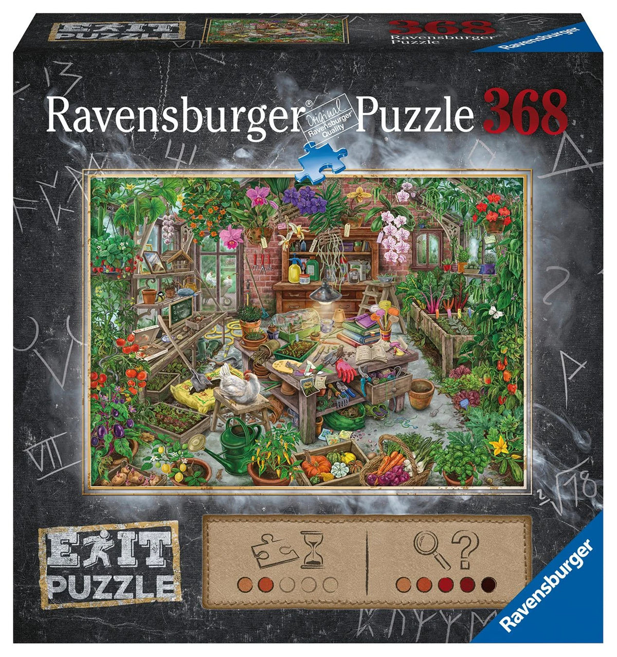 Puzzle: Erwachsenenpuzzle 368 Teile - Im Gewächshaus