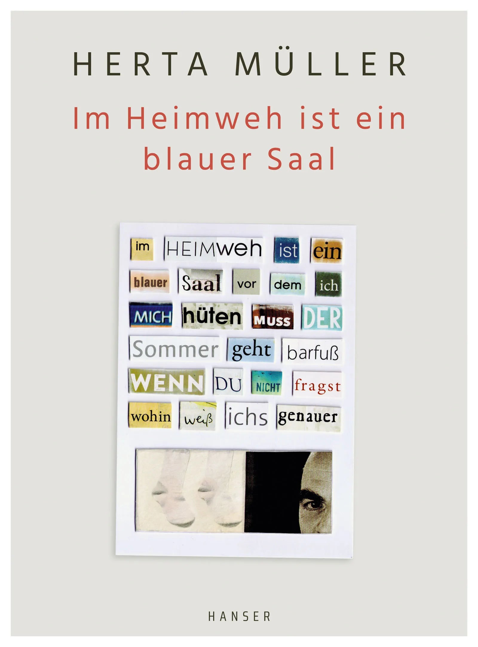 Buchcover von 'Im Heimweh ist ein blauer Saal' - Gebundene Ausgabe von Herta Müller