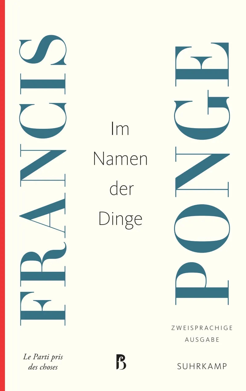 Buchcover von 'Im Namen der Dinge' - Taschenbuch von Francis Ponge