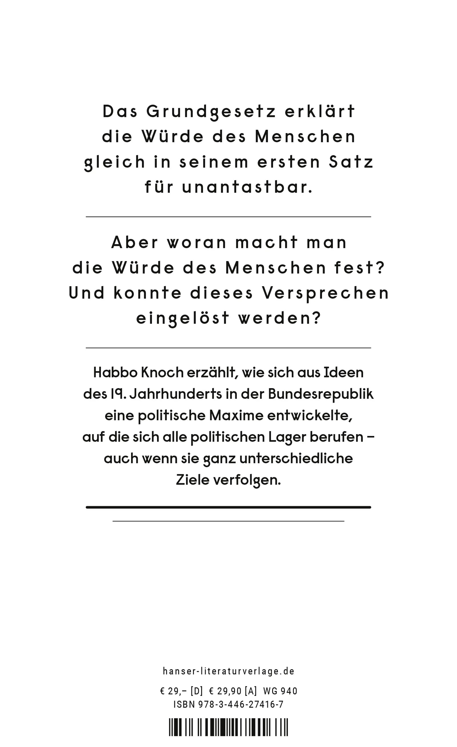 Produktansicht: Im Namen der Würde (Gebundene Ausgabe)