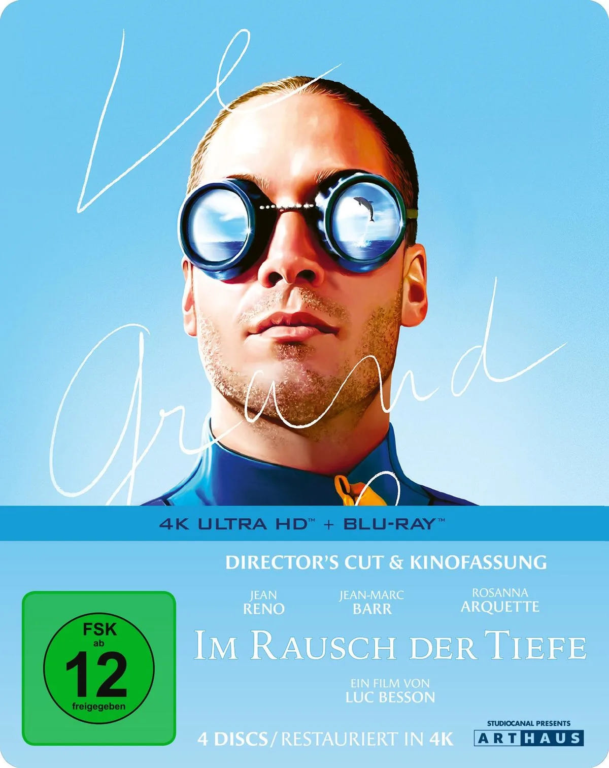 Im Rausch der Tiefe (Steelbook, 2 4K-UHD+2 Blu-r - Blu-ray 4K Ultra HD