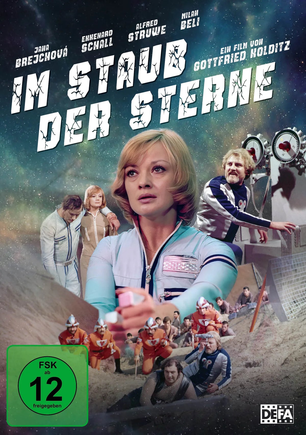 DVD-Cover: Im Staub der Sterne - DEFA Science Fiction. Regie: Gottfried Kolditz