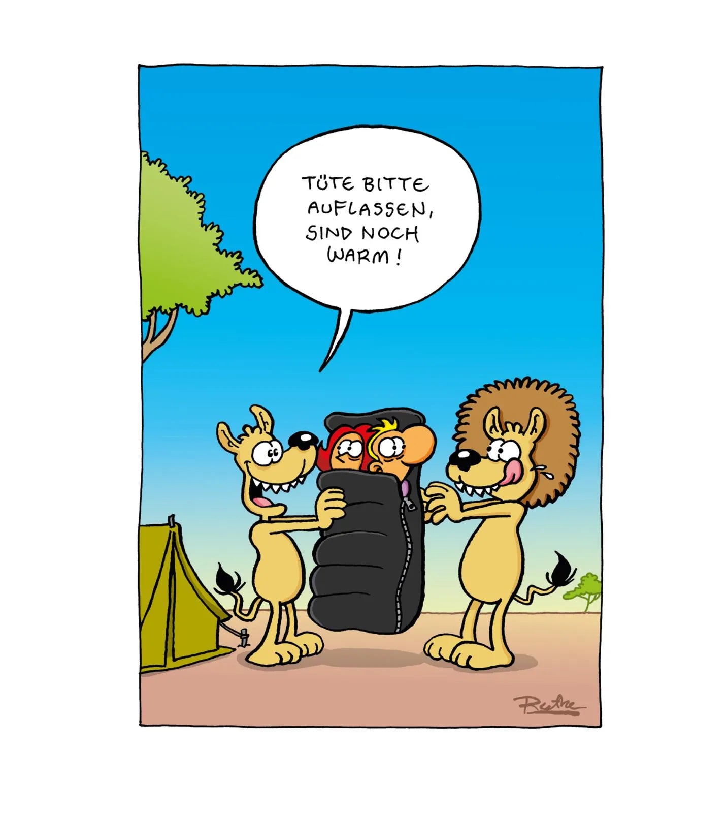 Ralph Ruthe - Im Urlaub