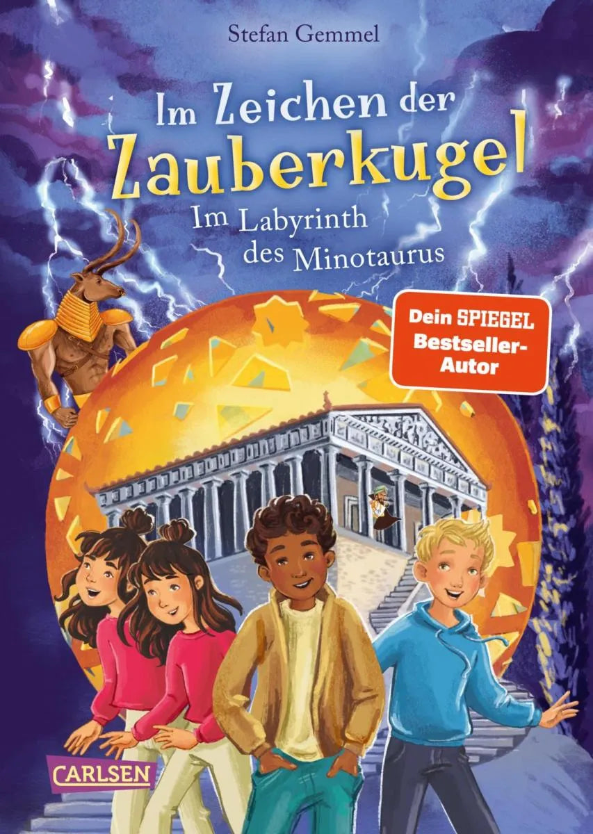 Cover: Im Zeichen der Zauberkugel 11: Im Labyrinth des Minotaurus (E-Book) von Stefan Gemmel